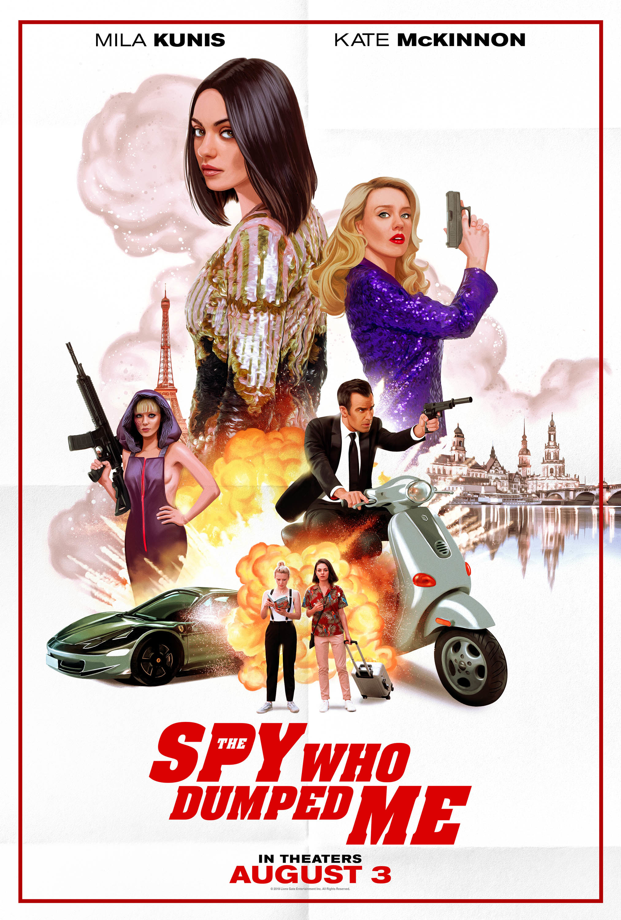 Mega Sized Movie Poster Image for The Spy Who Dumped Me (#19 of 25)