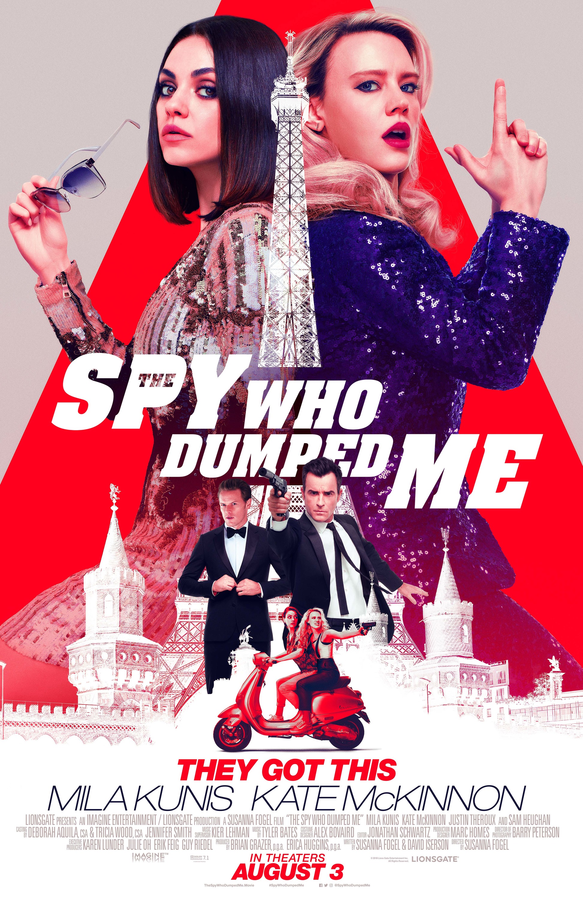 Mega Sized Movie Poster Image for The Spy Who Dumped Me (#6 of 25)
