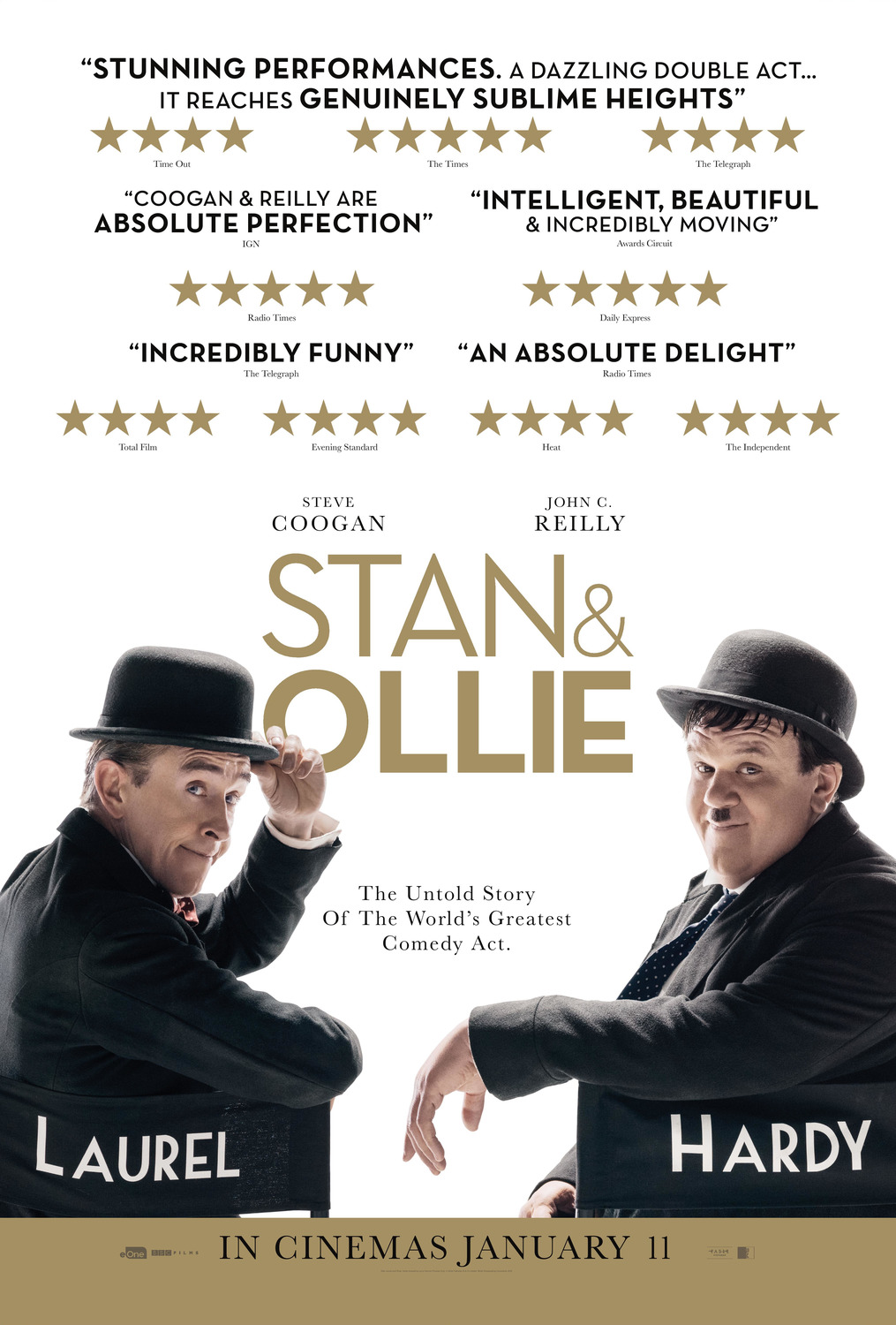 Extra Large Movie Poster Image for Stan & Ollie (#5 of 11)
