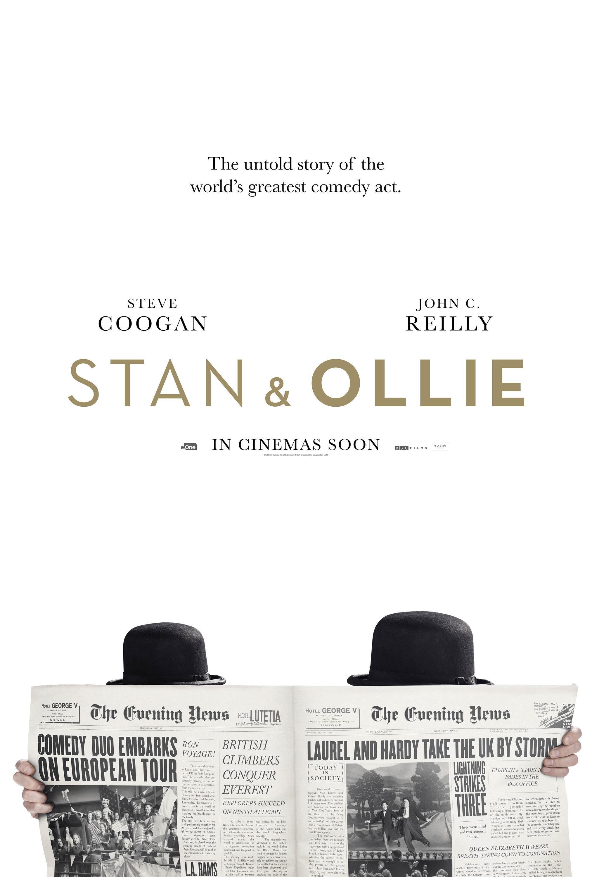 Mega Sized Movie Poster Image for Stan & Ollie (#1 of 11)