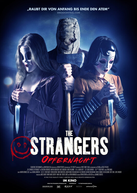 8pc The Strangers Prey at Night 2018 Mirror Surface Postcard Promo Poster Card A 