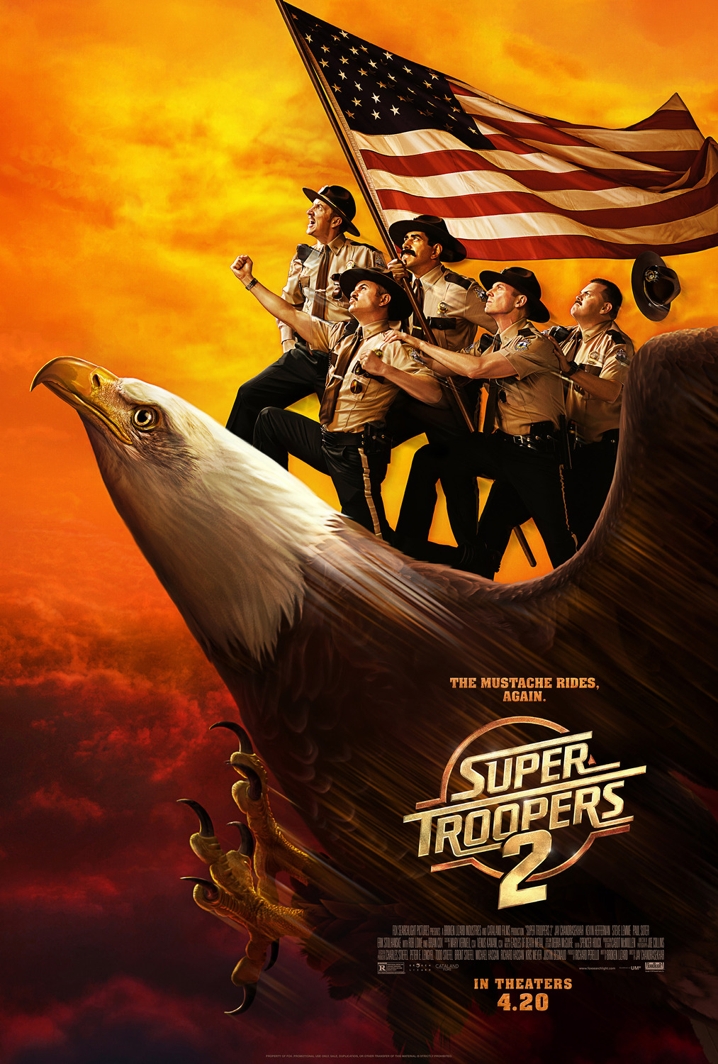 Extra Large Movie Poster Image for Super Troopers 2 (#2 of 3)