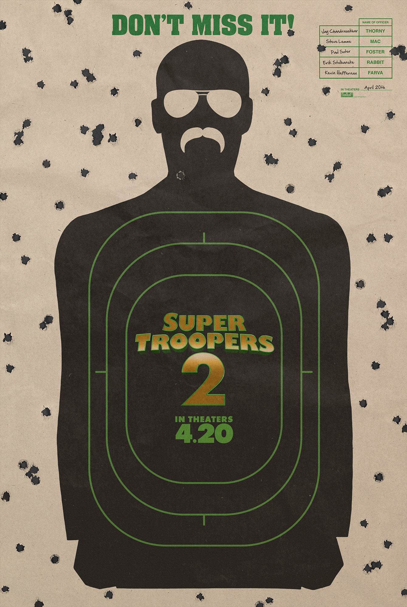 Mega Sized Movie Poster Image for Super Troopers 2 (#1 of 3)