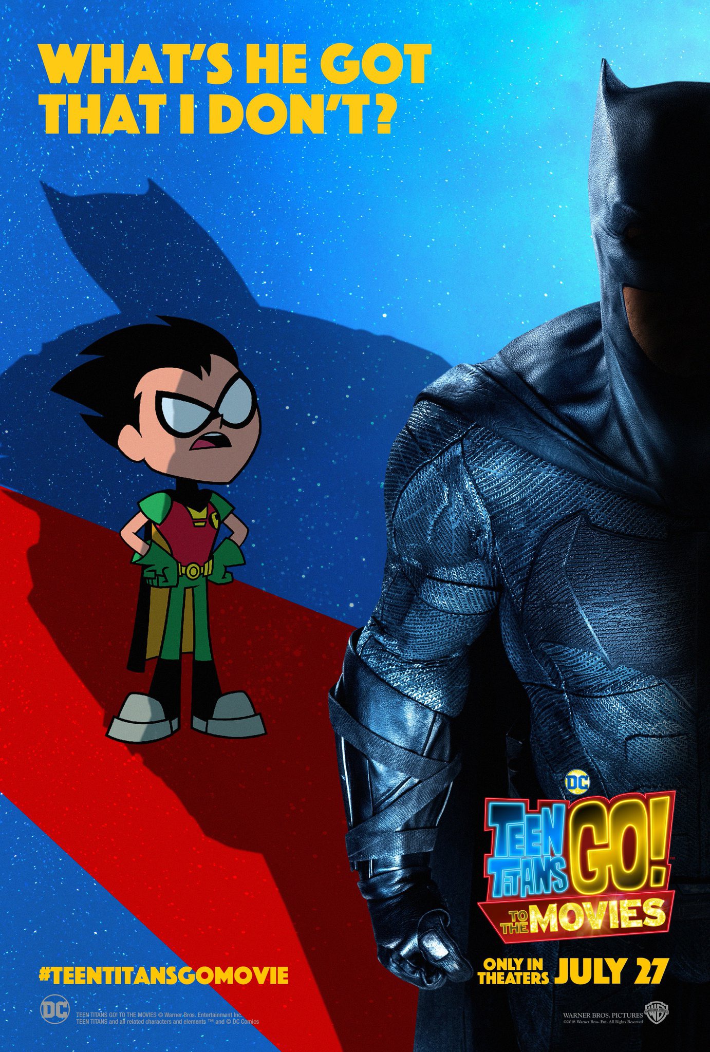 Mega Sized Movie Poster Image for Teen Titans Go! To the Movies (#3 of 9)