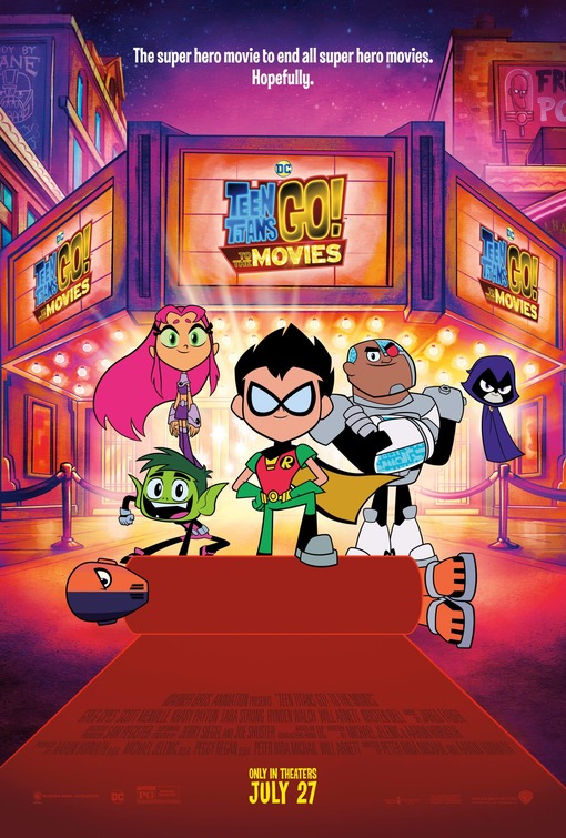 Teen Titans Go! To the Movies Movie Poster