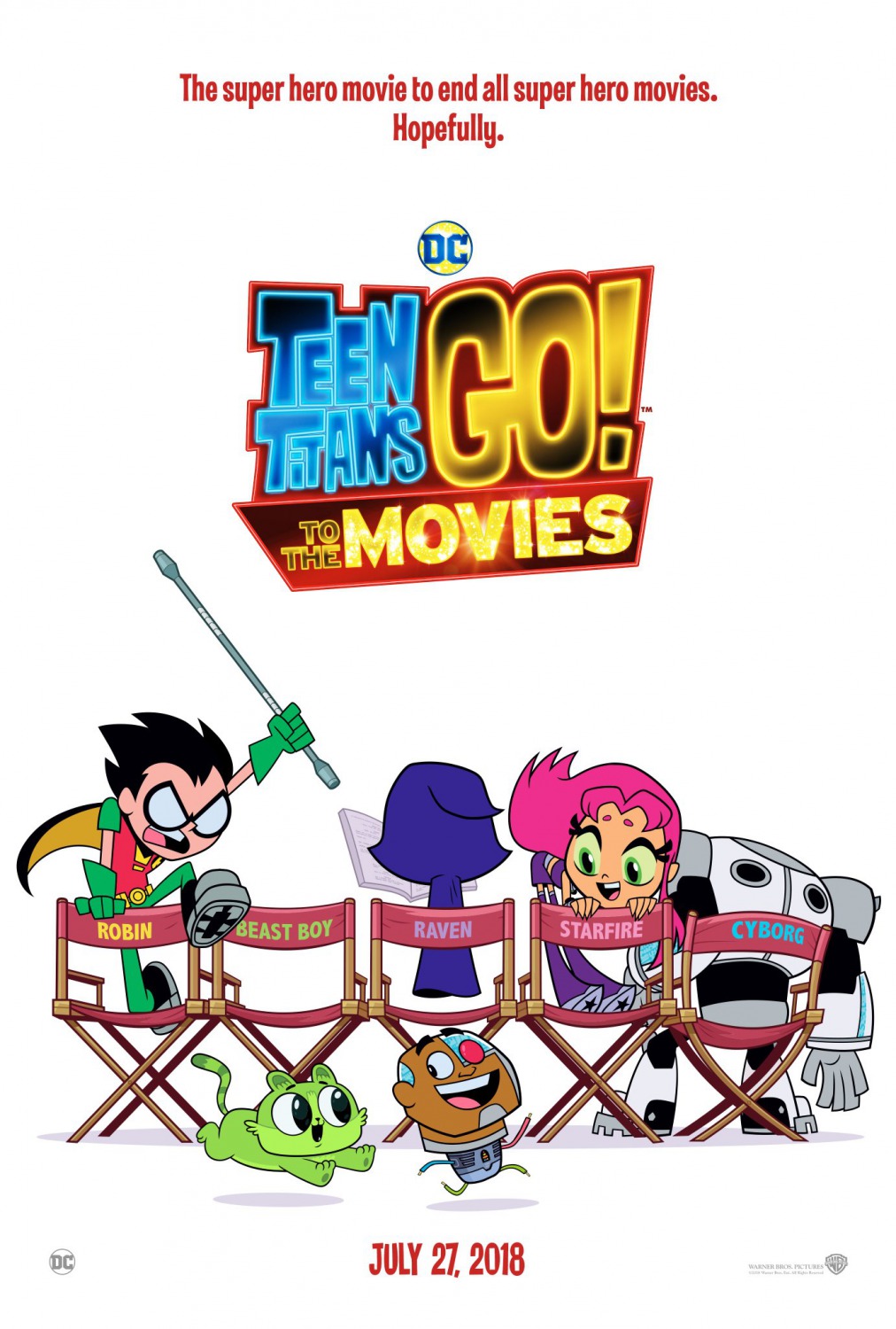 Extra Large Movie Poster Image for Teen Titans Go! To the Movies (#1 of 9)