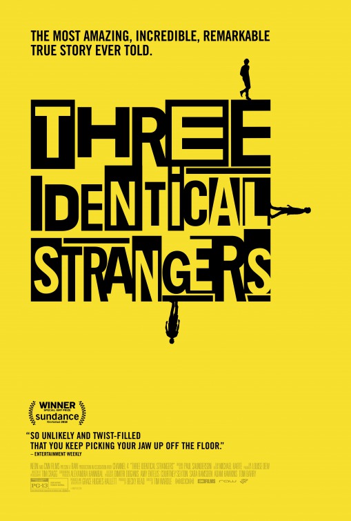 Three Identical Strangers Movie Poster