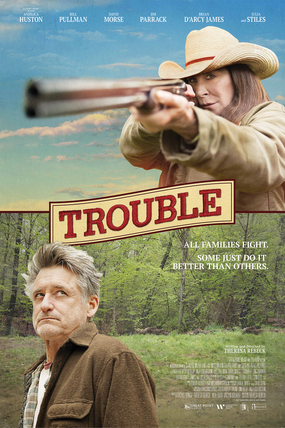 Extra Large Movie Poster Image for Trouble 