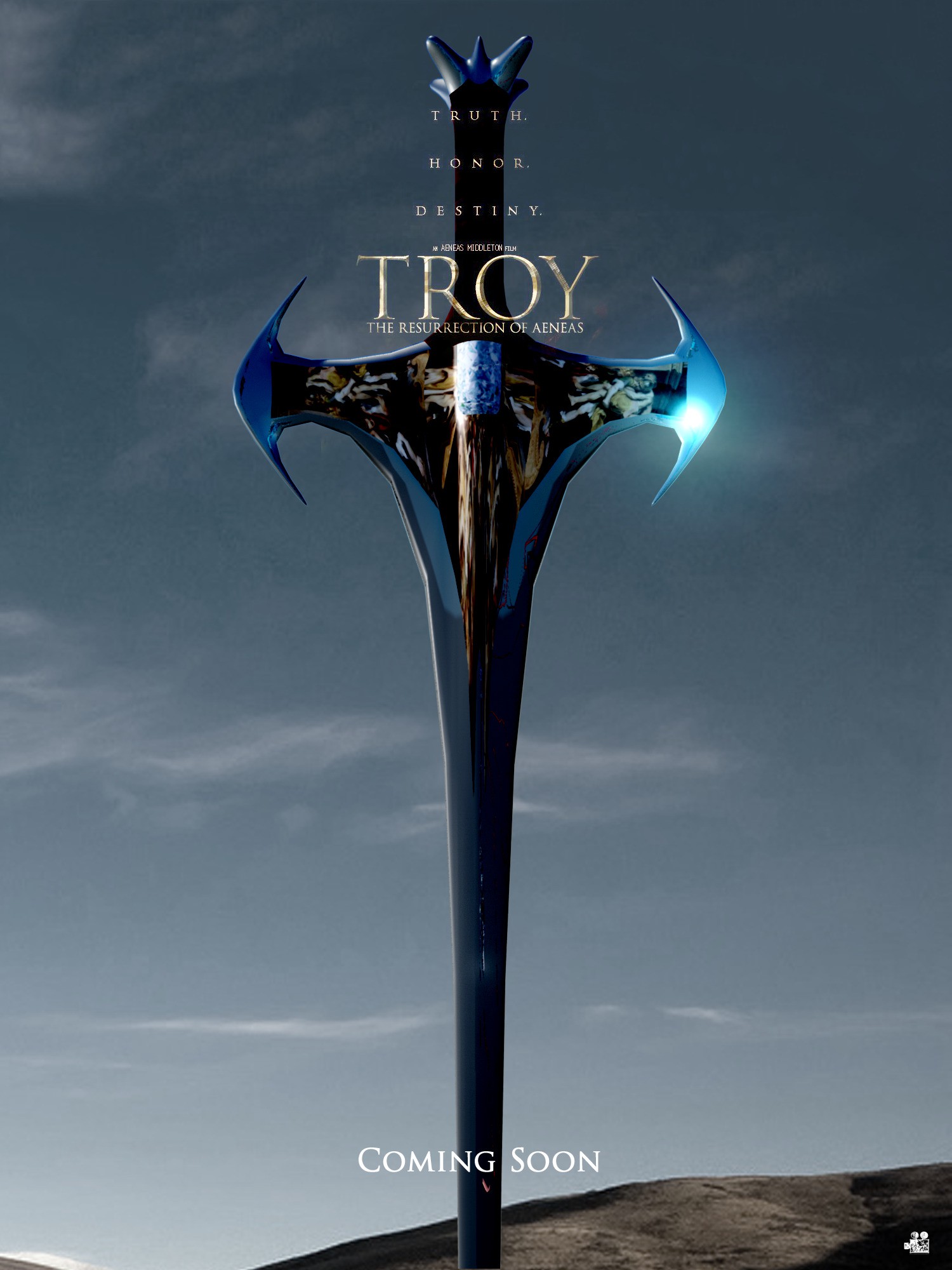 Mega Sized Movie Poster Image for Troy: The Resurrection of Aeneas (#1 of 8)