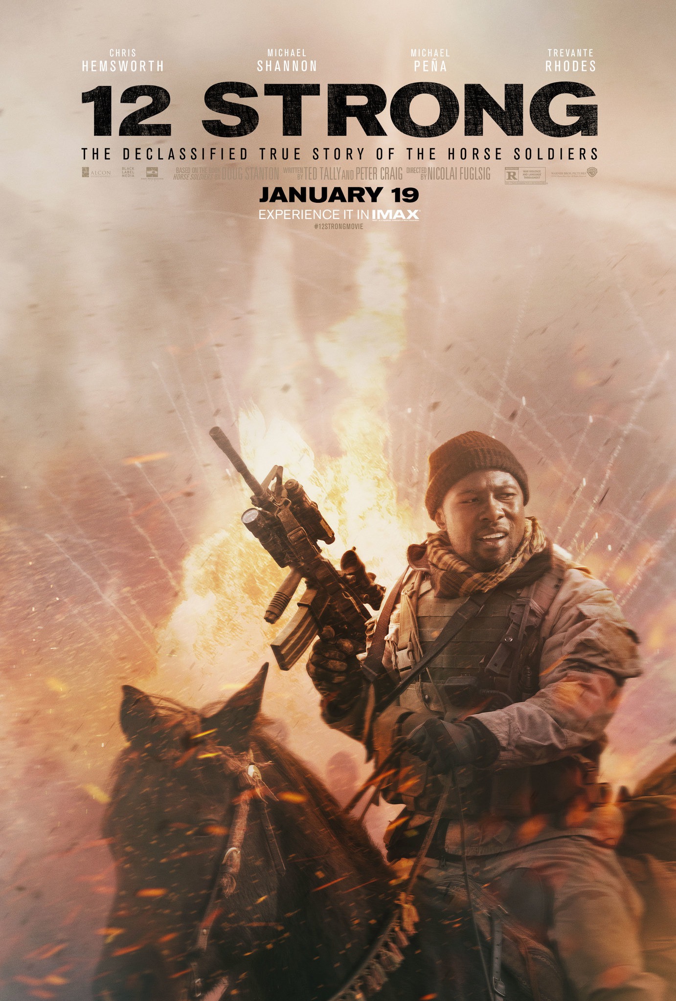 Mega Sized Movie Poster Image for 12 Strong (#6 of 7)