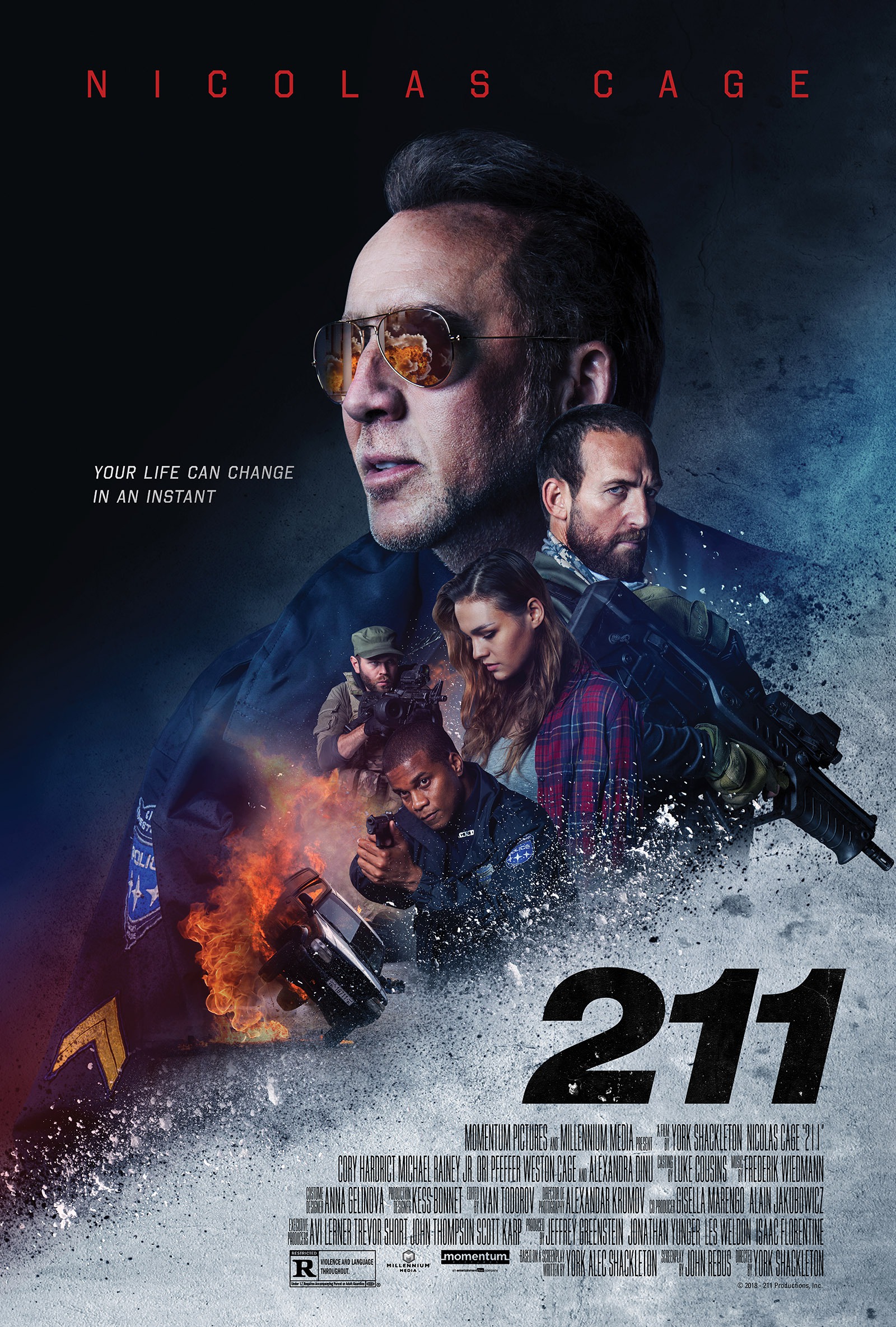 Mega Sized Movie Poster Image for 211 