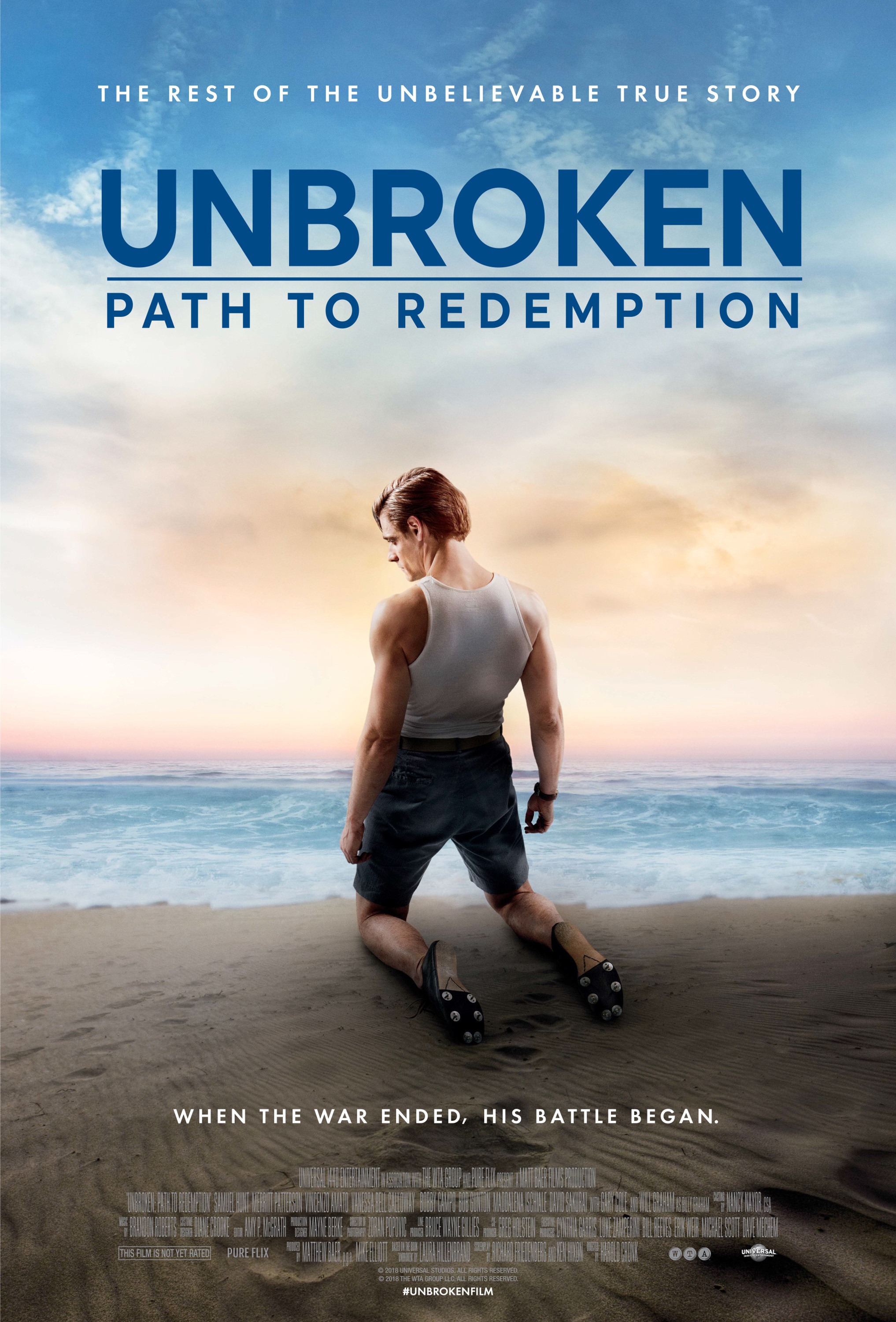 Mega Sized Movie Poster Image for Unbroken: Path to Redemption 