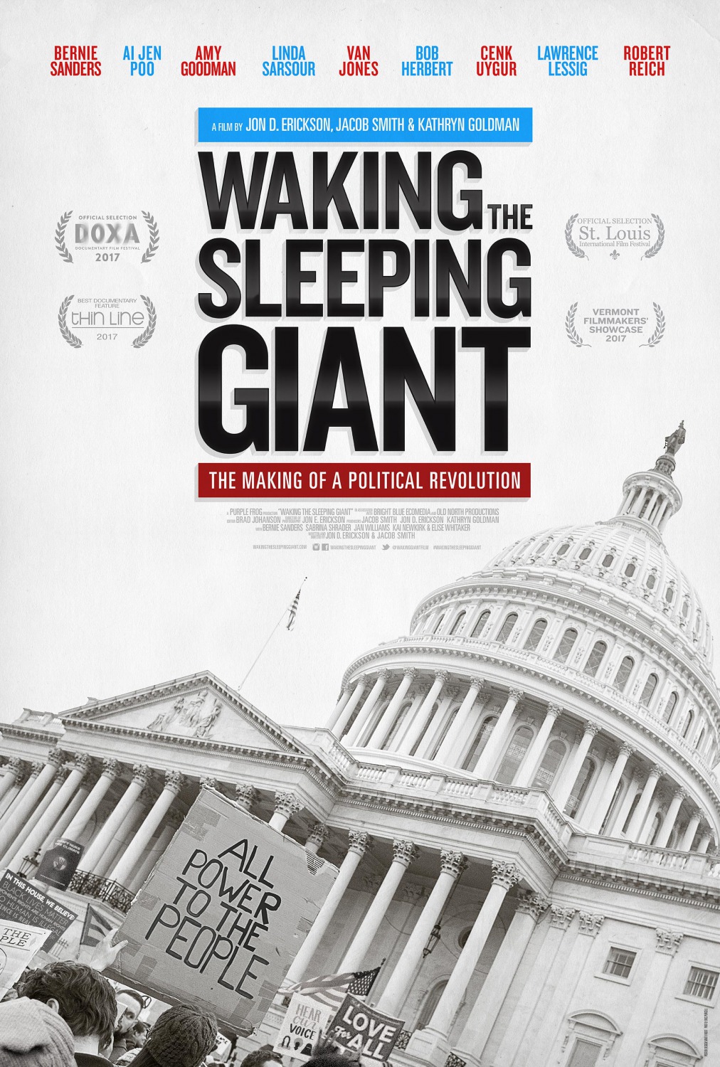 Extra Large Movie Poster Image for Waking the Sleeping Giant: The Making of a Political Revolution 