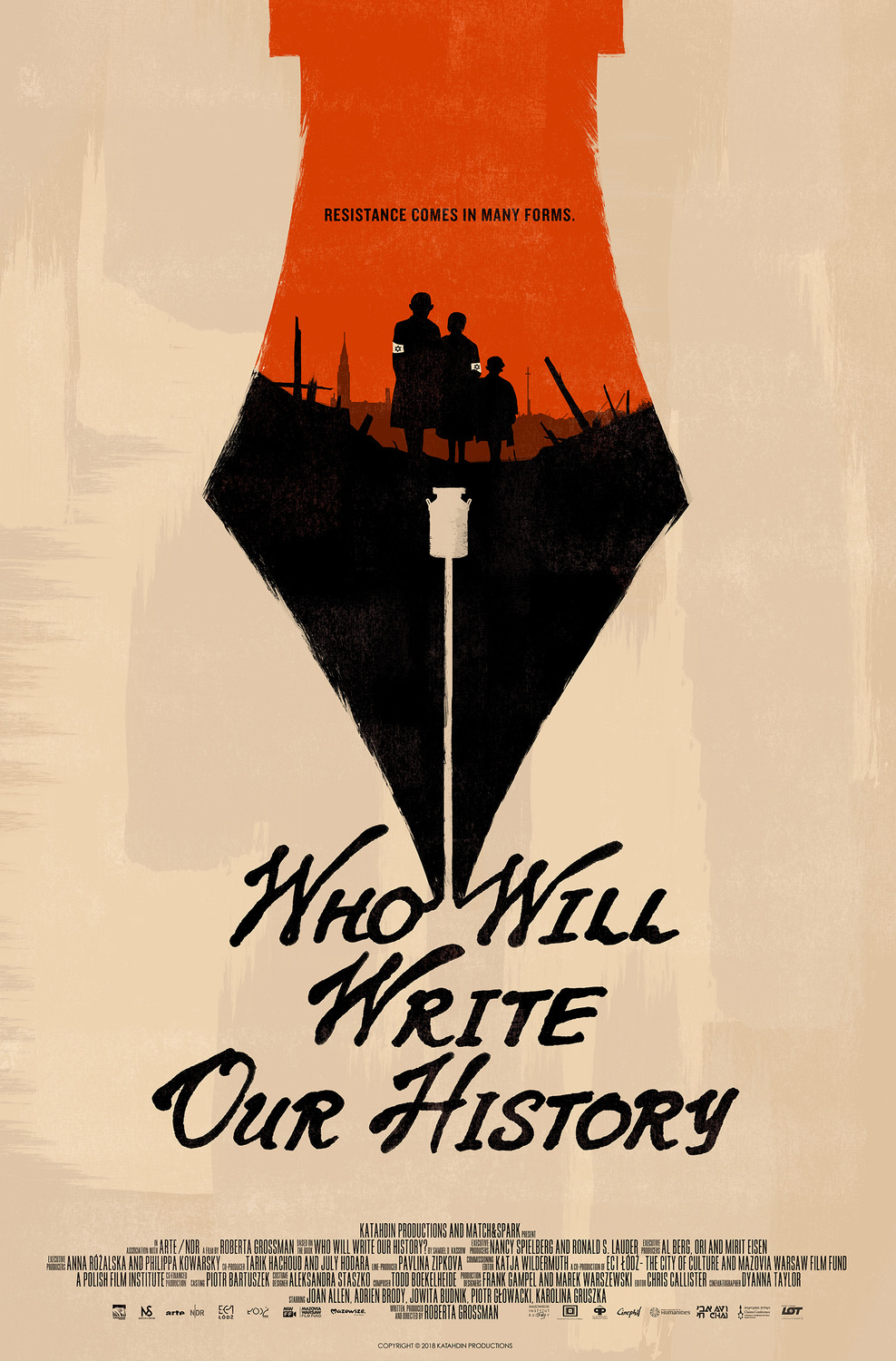Extra Large Movie Poster Image for Who Will Write Our History 