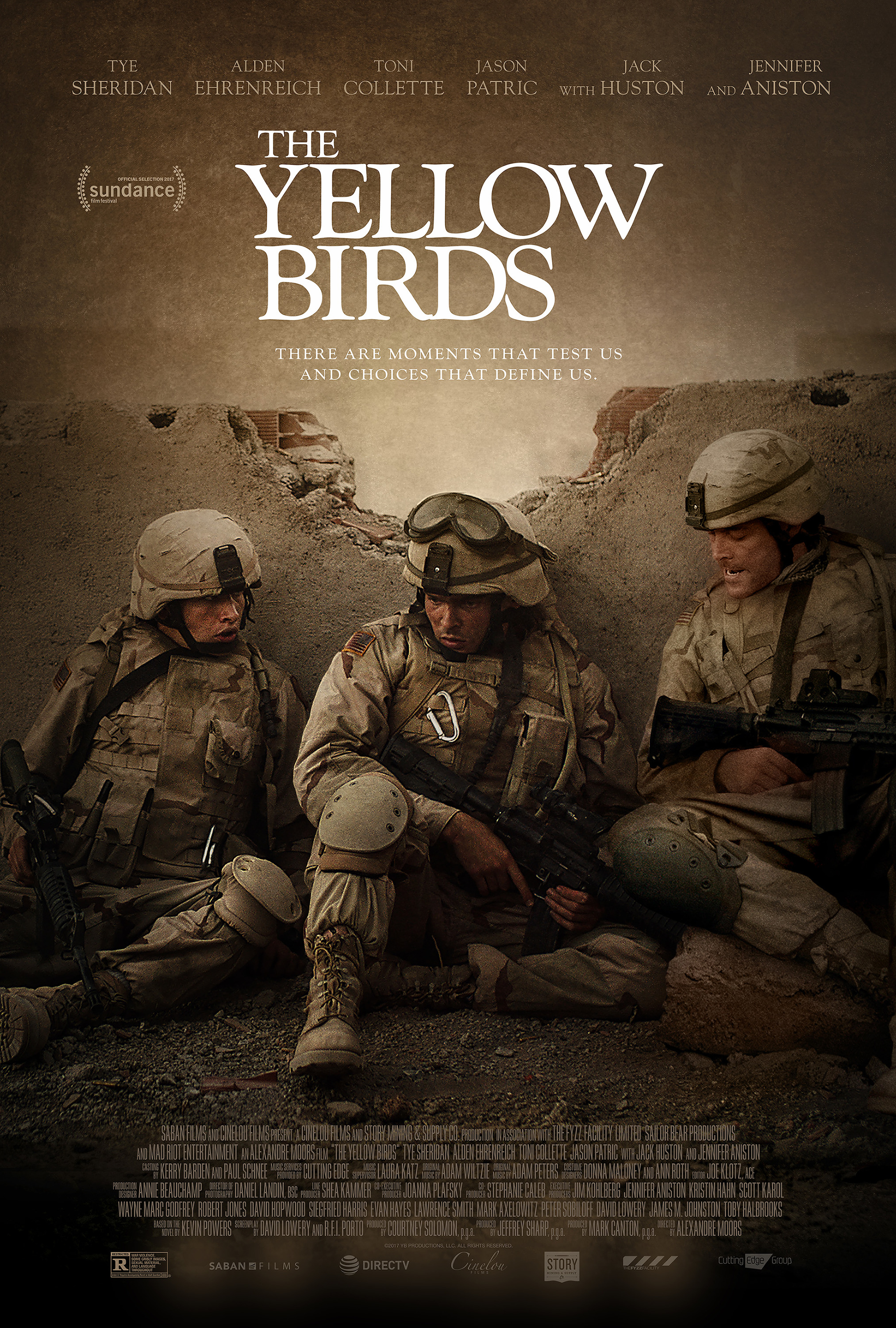 Mega Sized Movie Poster Image for The Yellow Birds (#1 of 2)