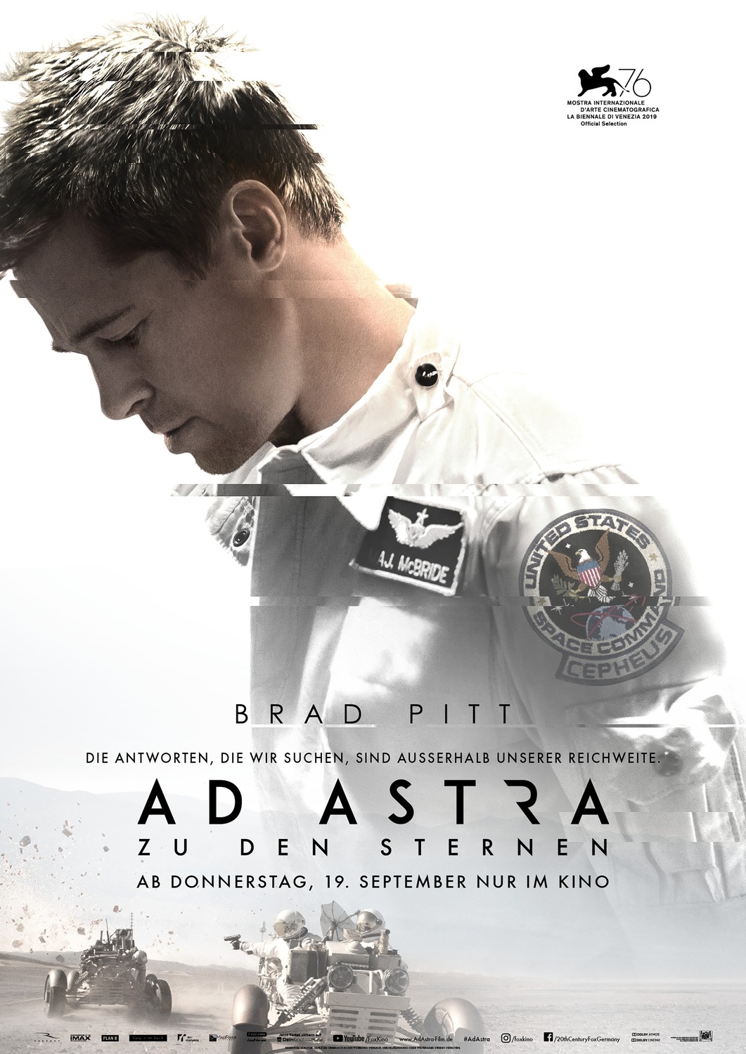 Extra Large Movie Poster Image for Ad Astra (#6 of 8)