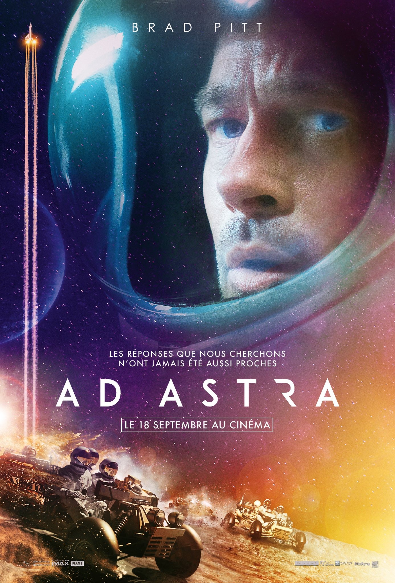Mega Sized Movie Poster Image for Ad Astra (#7 of 8)