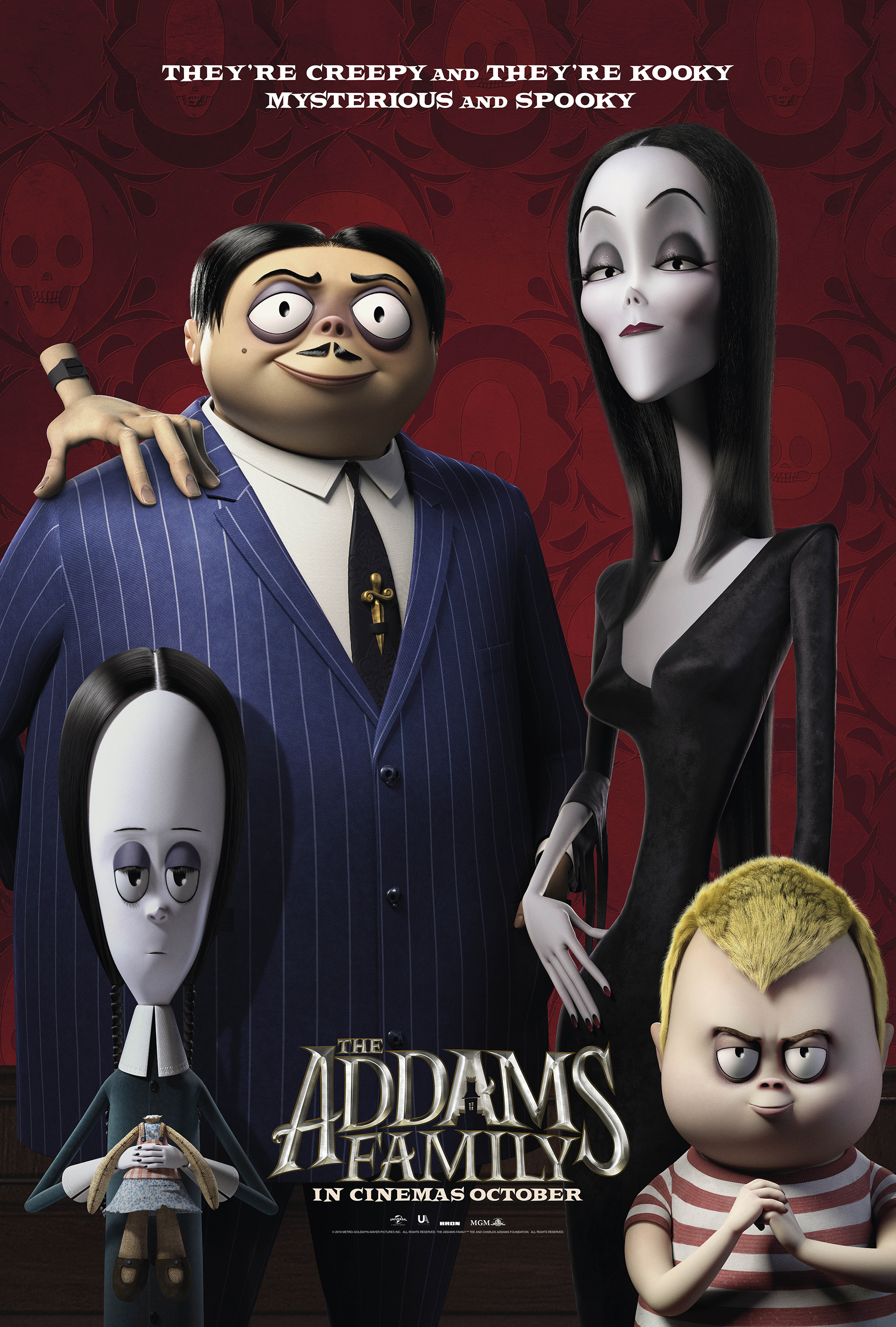 Mega Sized Movie Poster Image for The Addams Family (#11 of 16)