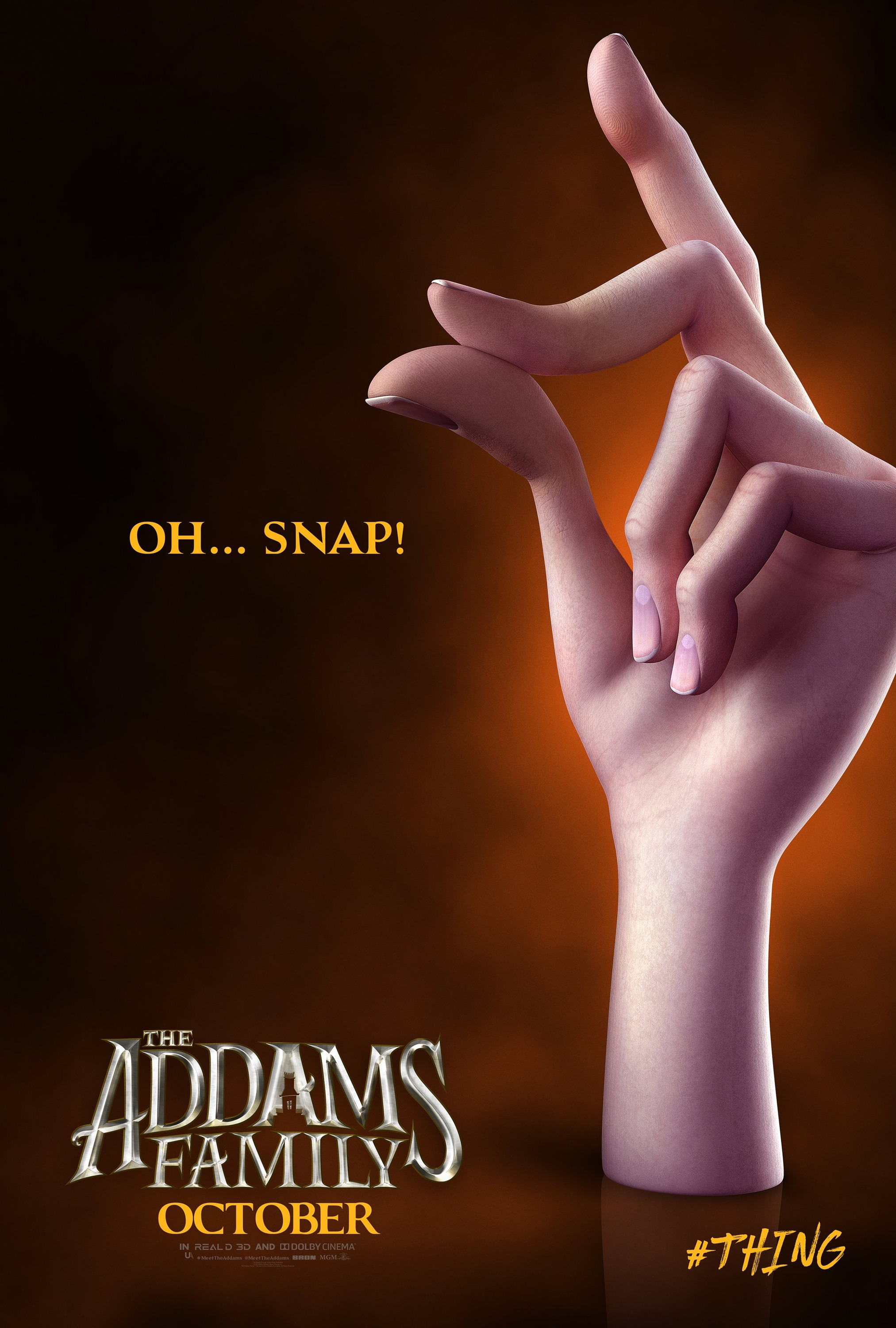 Mega Sized Movie Poster Image for The Addams Family (#5 of 16)