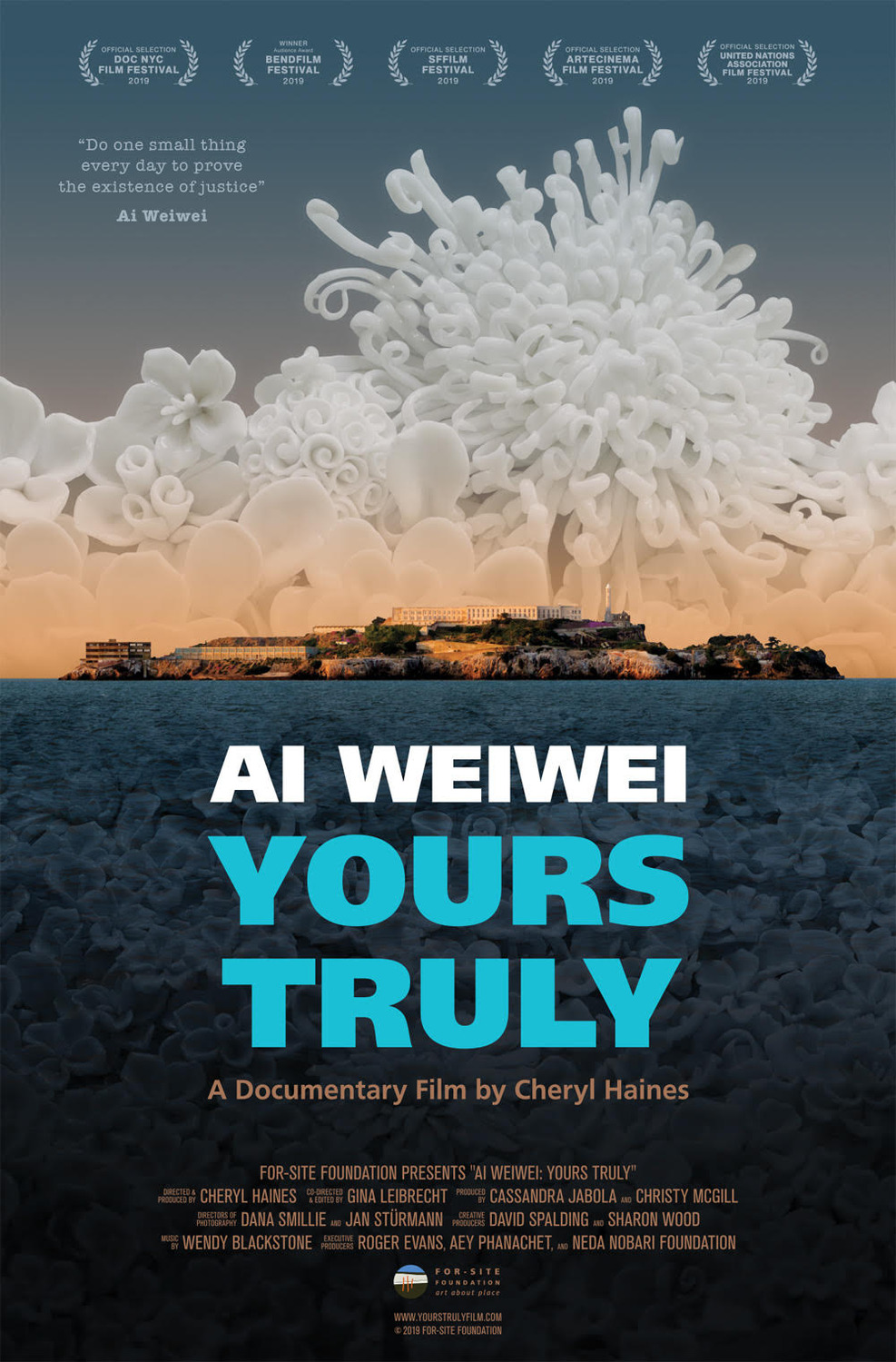 Extra Large Movie Poster Image for Ai Weiwei: Yours Truly 