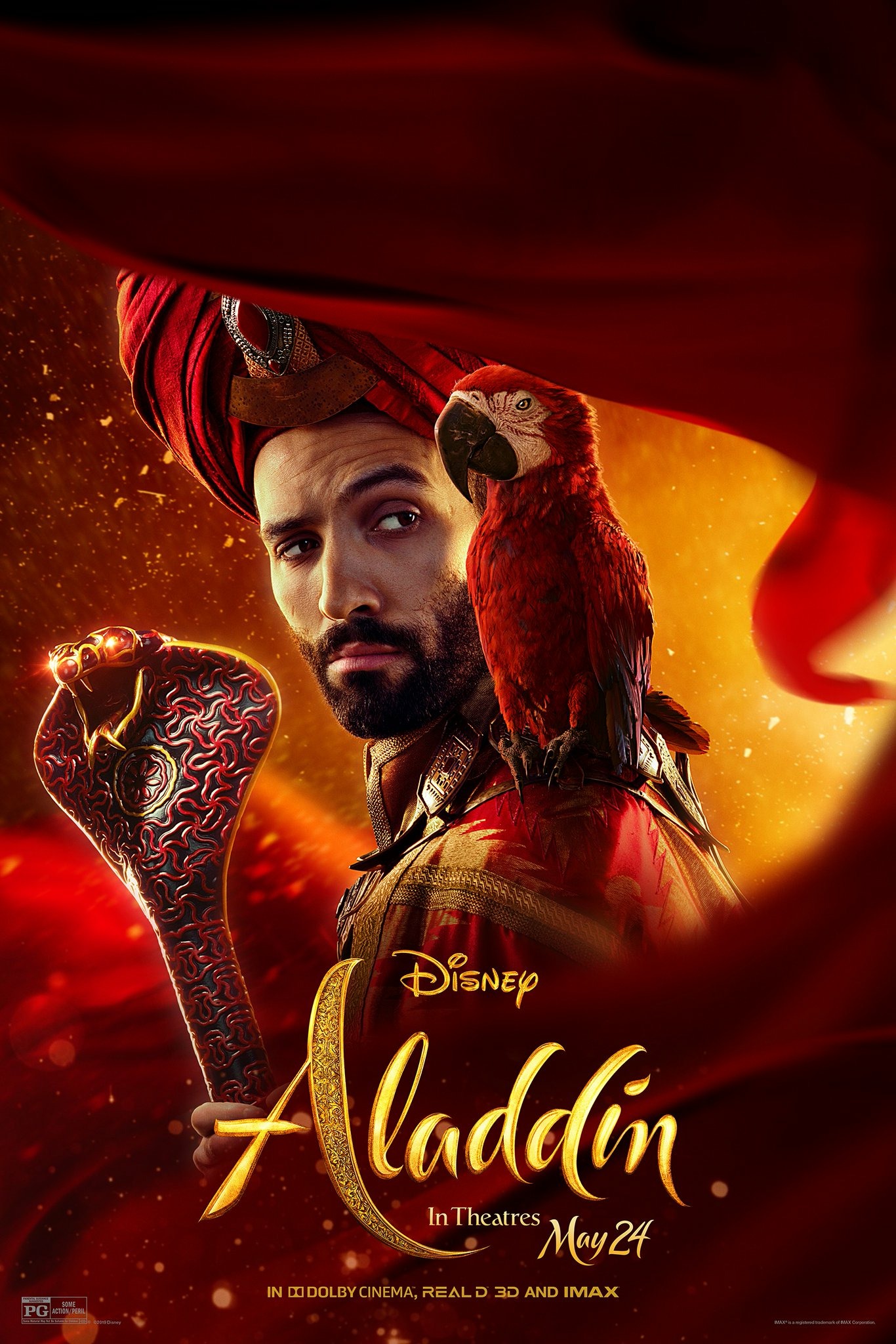 Mega Sized Movie Poster Image for Aladdin (#11 of 12)