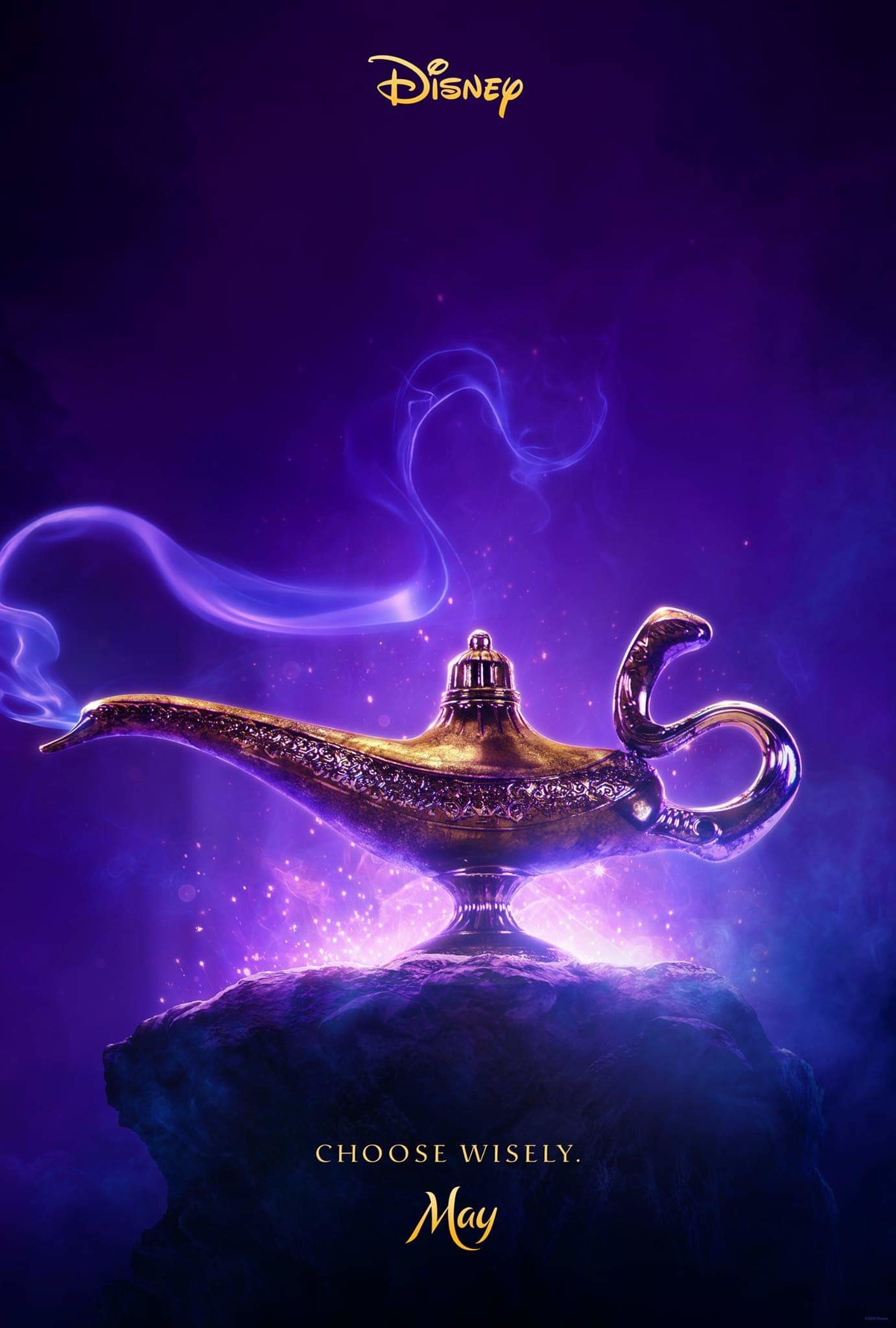 Mega Sized Movie Poster Image for Aladdin (#1 of 12)