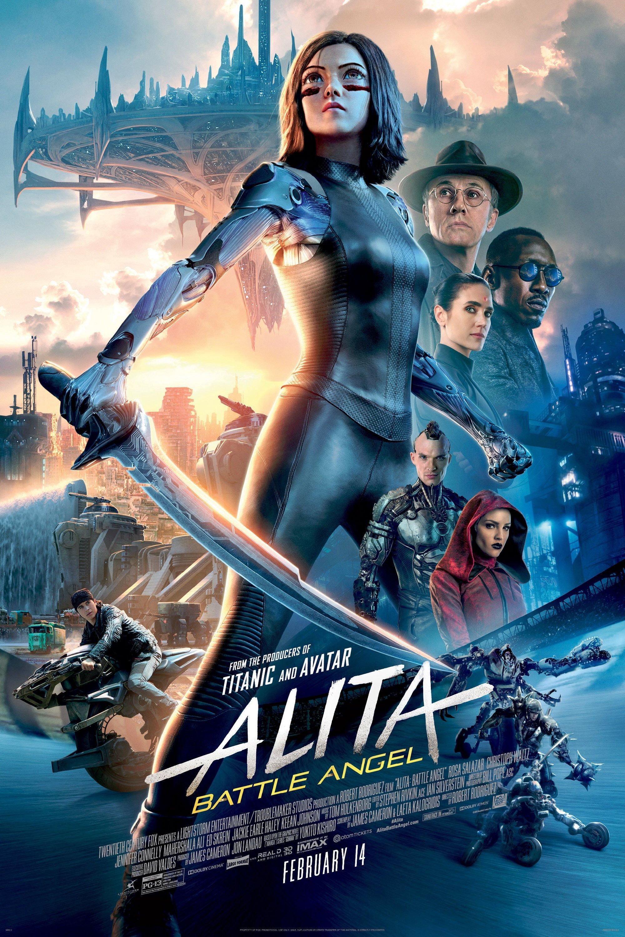 Mega Sized Movie Poster Image for Alita: Battle Angel (#3 of 31)