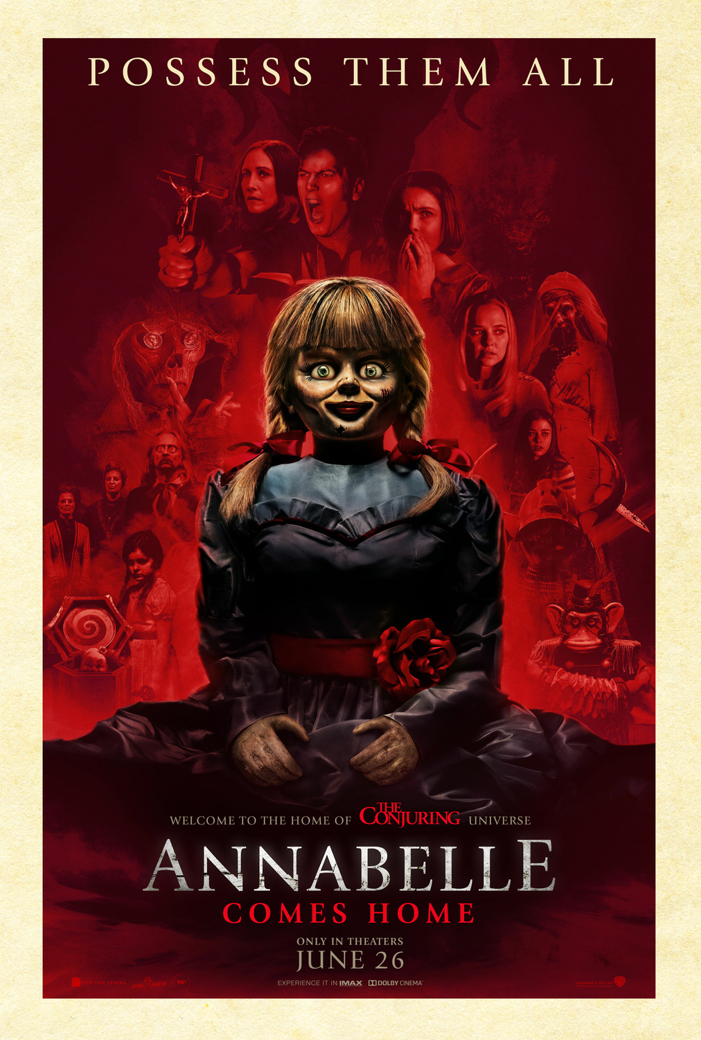 Extra Large Movie Poster Image for Annabelle Comes Home (#2 of 4)