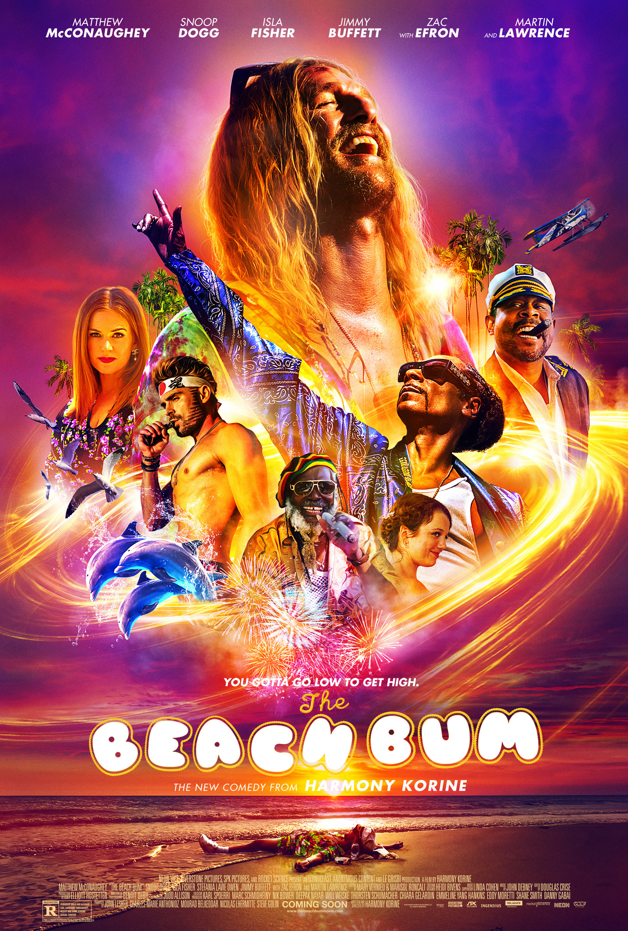 Mega Sized Movie Poster Image for The Beach Bum 
