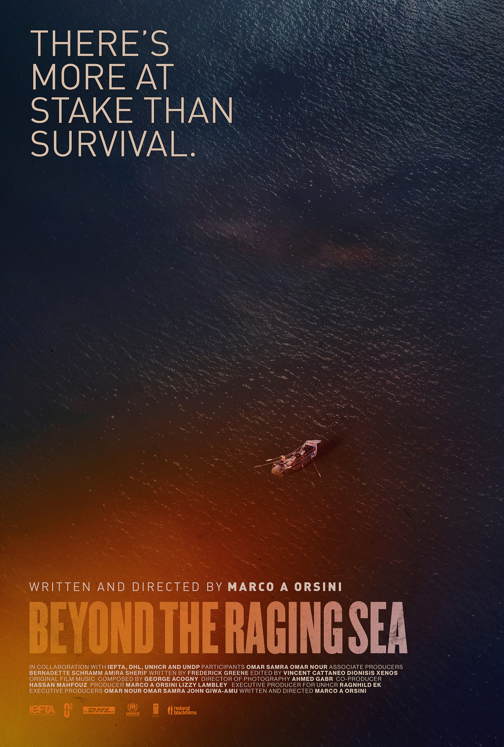 Extra Large Movie Poster Image for Beyond the Raging Sea 