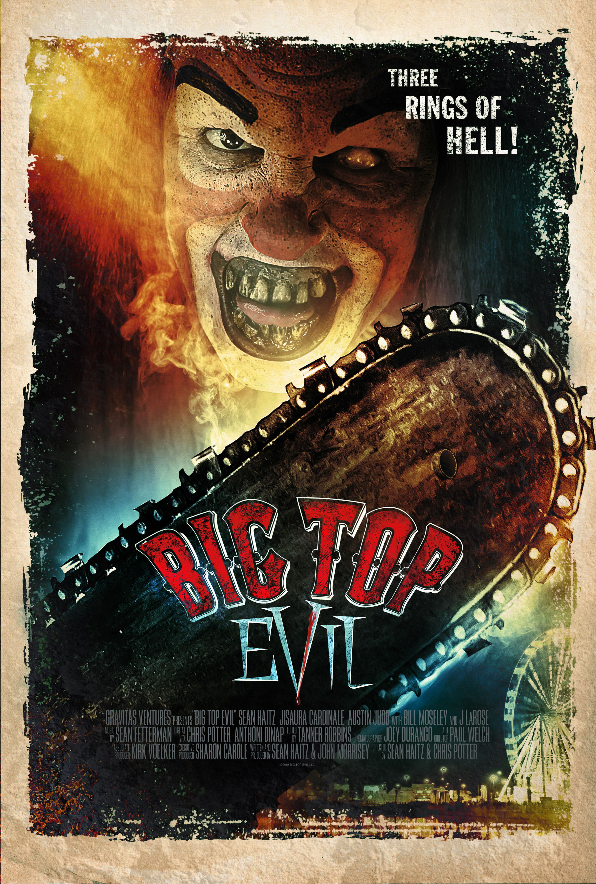 Mega Sized Movie Poster Image for Big Top Evil 