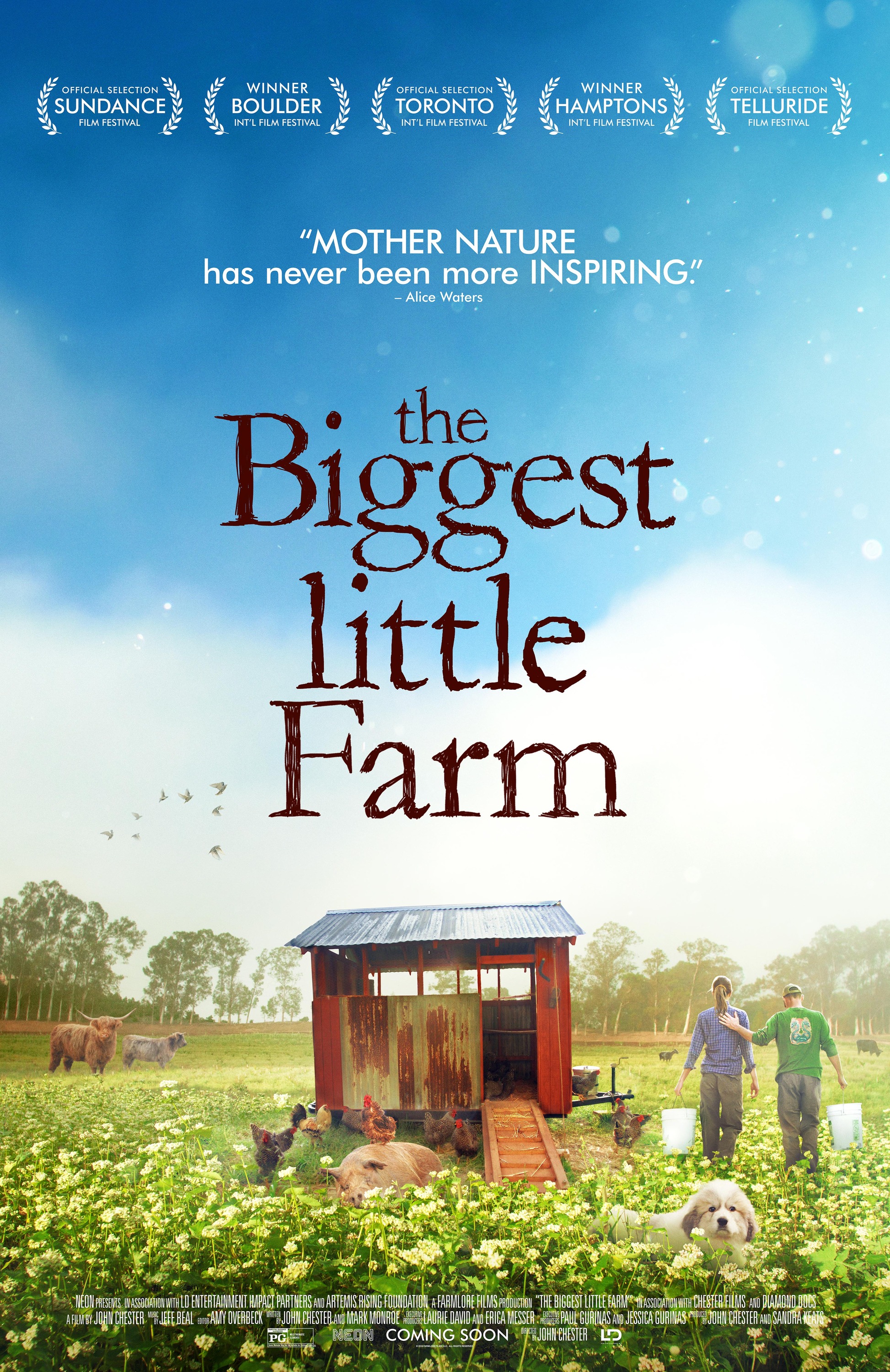 Mega Sized Movie Poster Image for The Biggest Little Farm (#1 of 2)