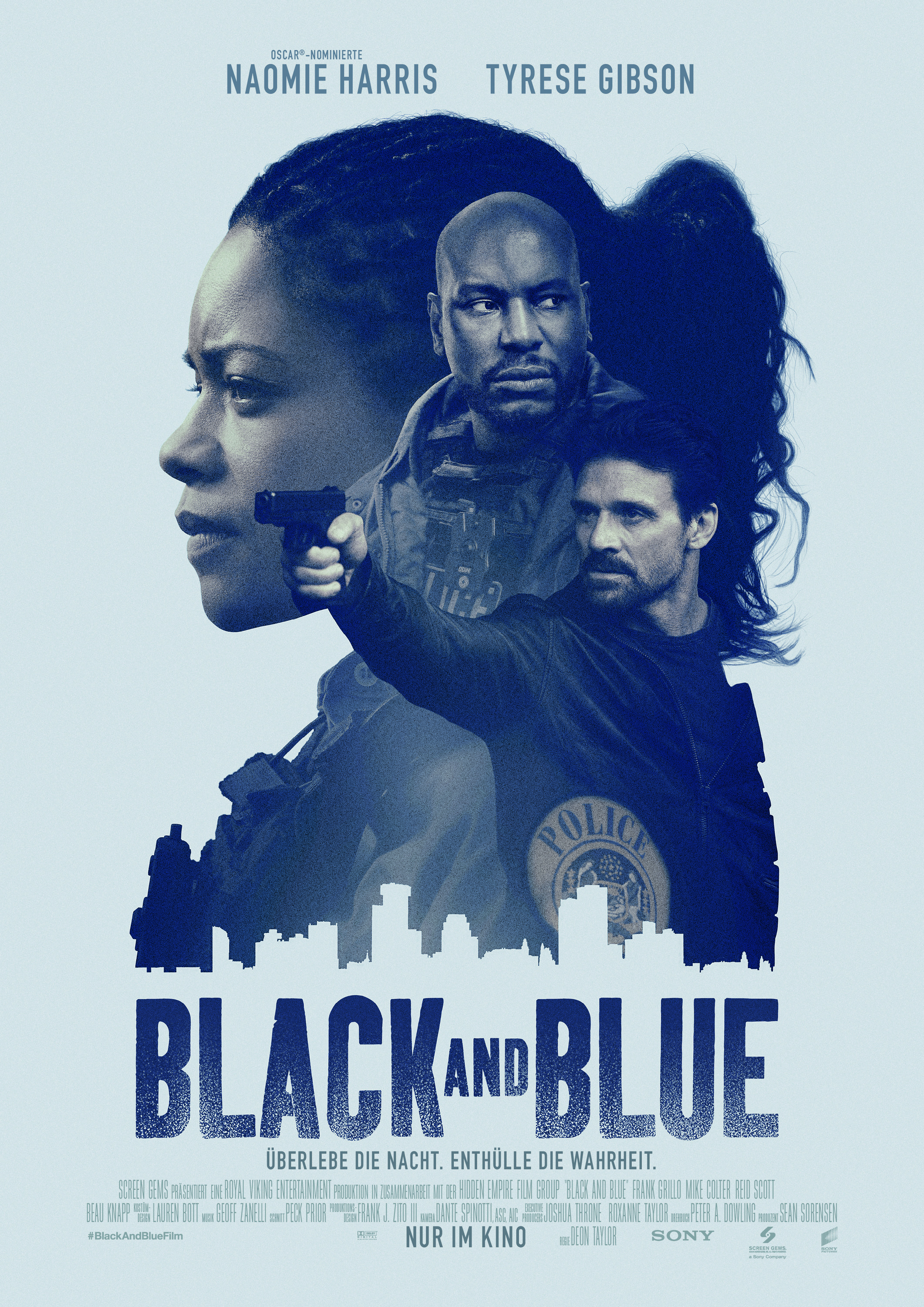 Mega Sized Movie Poster Image for Black and Blue (#2 of 7)