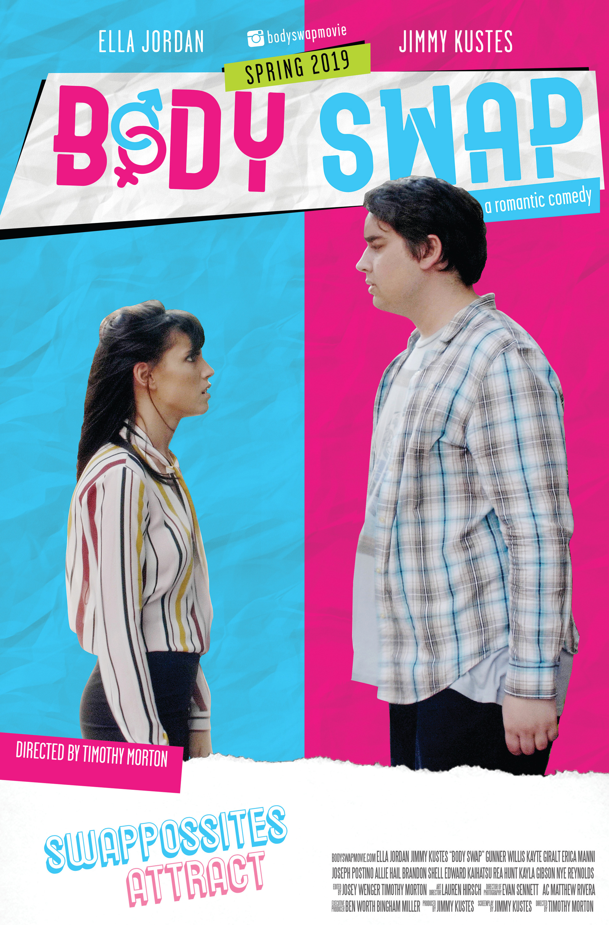 Mega Sized Movie Poster Image for Body Swap (#1 of 2)