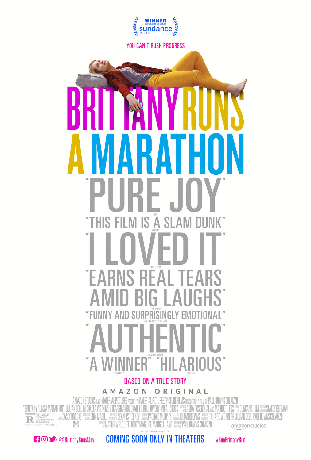 Extra Large Movie Poster Image for Brittany Runs a Marathon (#2 of 3)