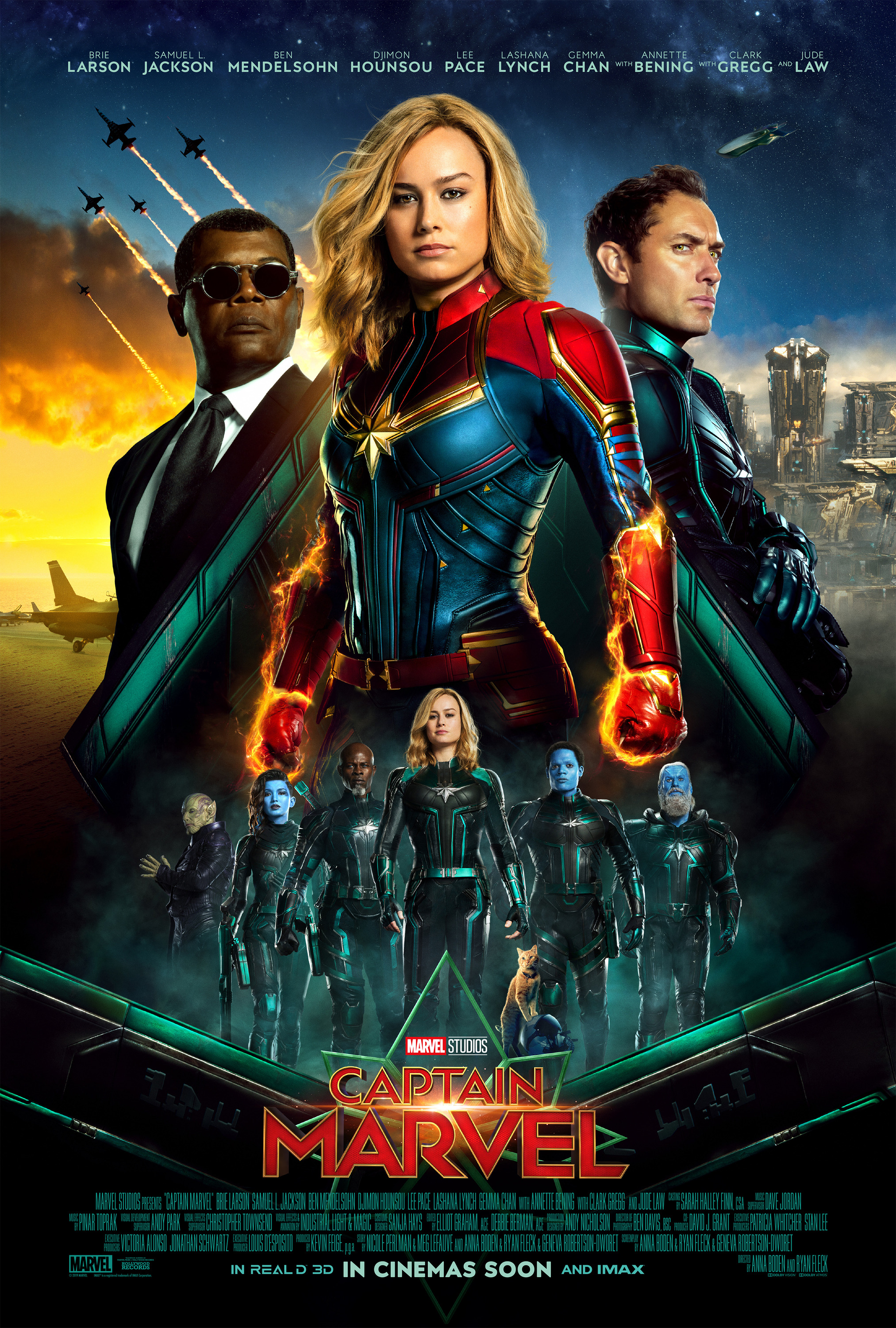 Mega Sized Movie Poster Image for Captain Marvel (#18 of 25)