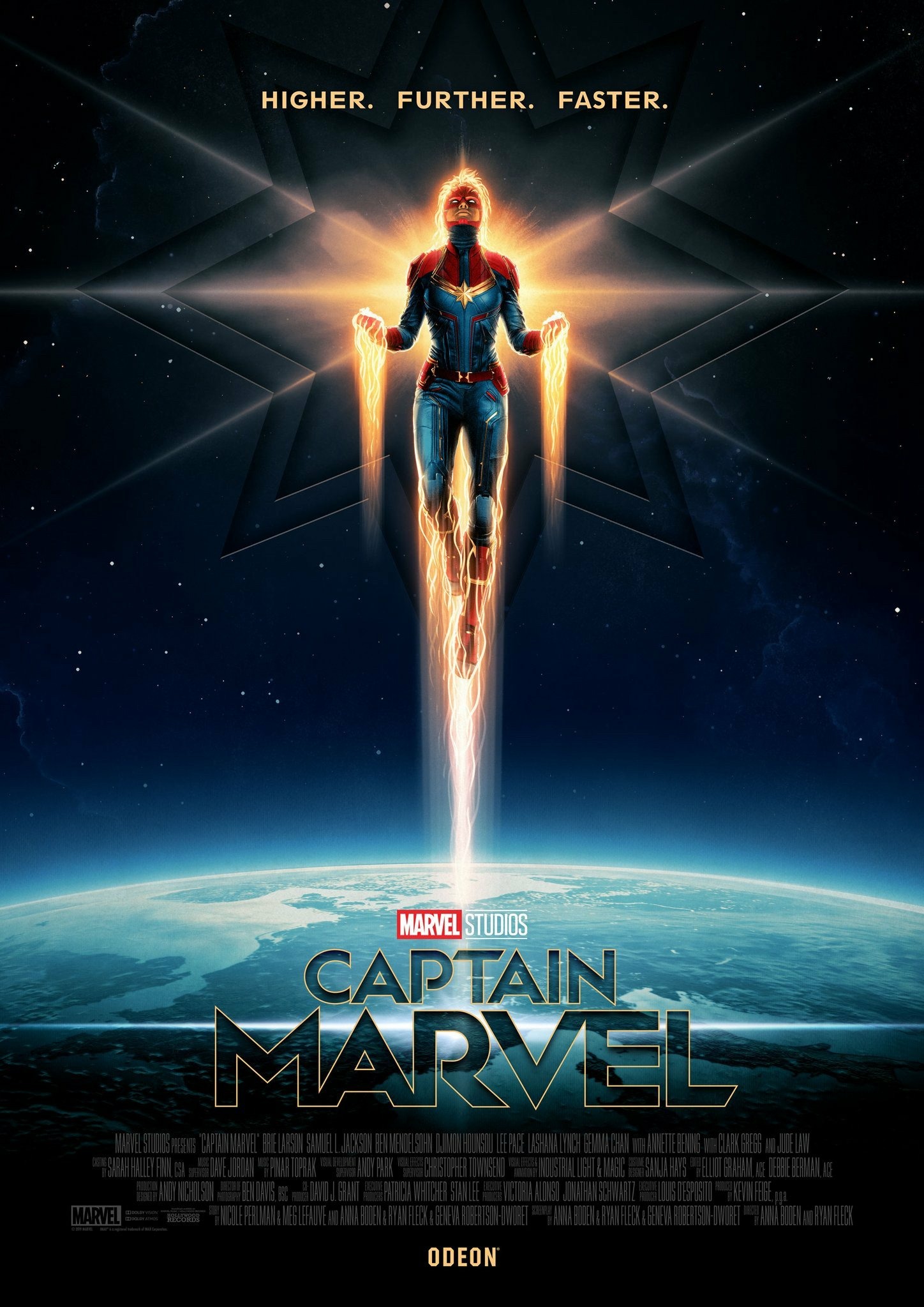 Mega Sized Movie Poster Image for Captain Marvel (#19 of 24)