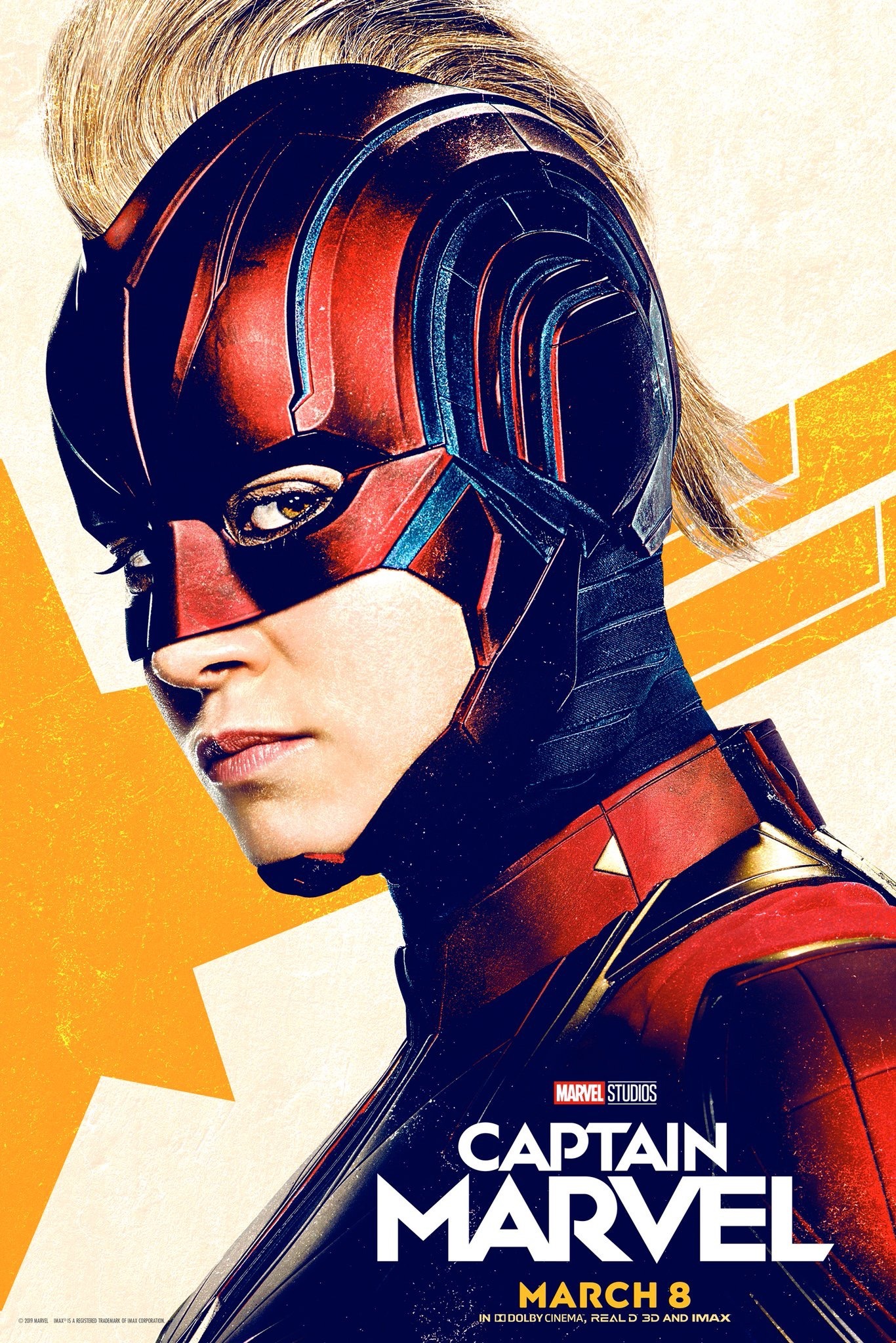 Mega Sized Movie Poster Image for Captain Marvel (#21 of 25)