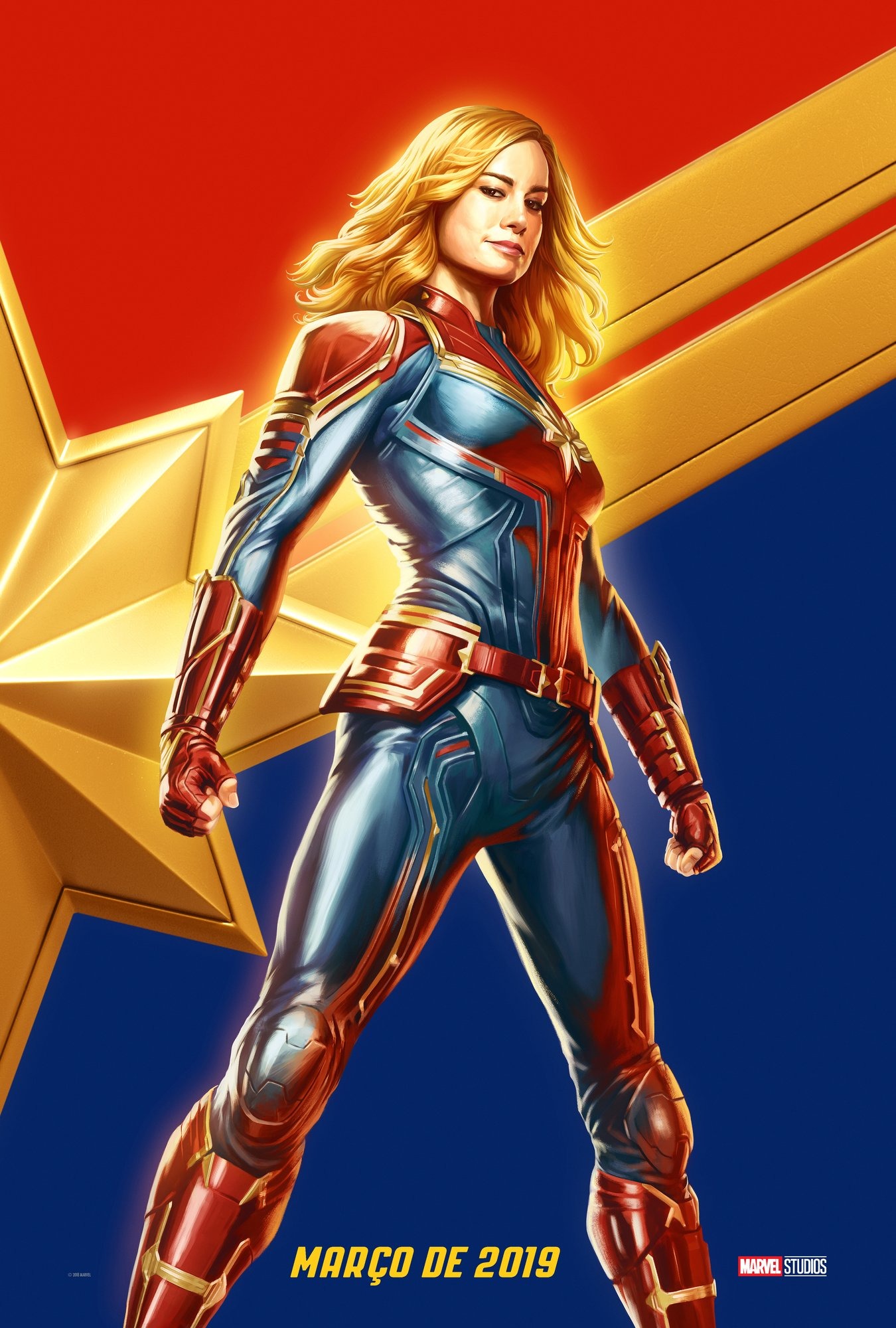Mega Sized Movie Poster Image for Captain Marvel (#3 of 24)