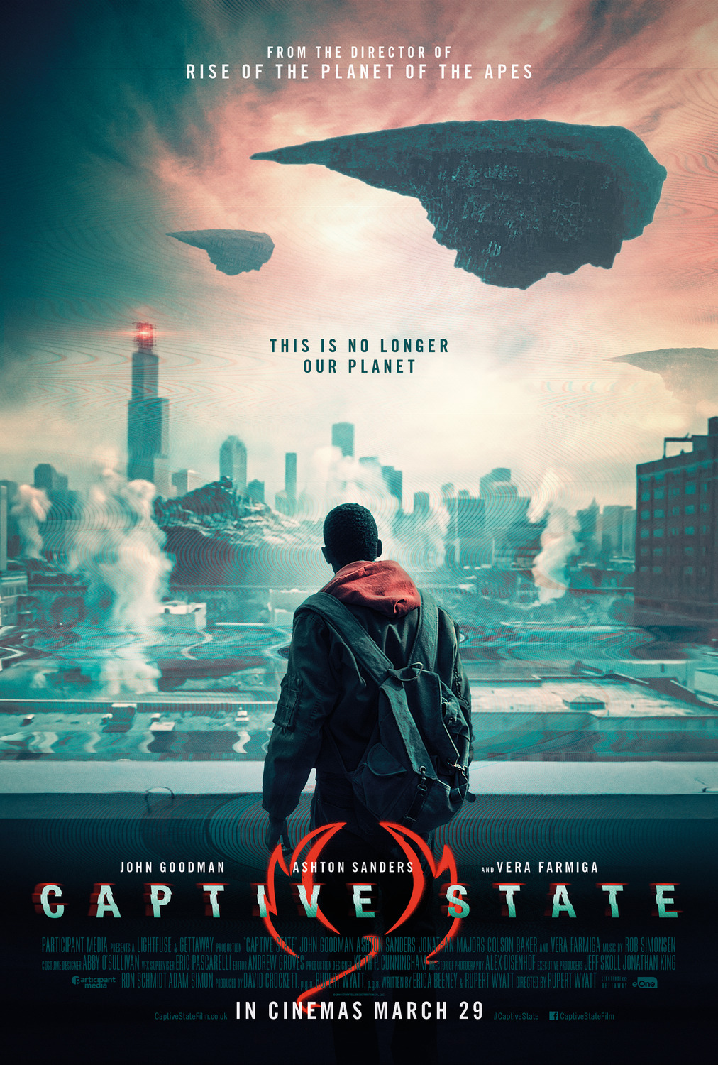 Extra Large Movie Poster Image for Captive State (#3 of 9)
