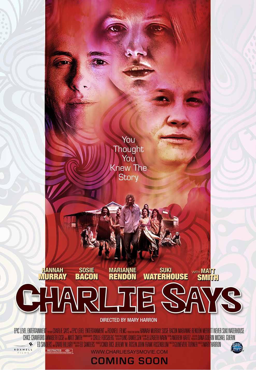 Extra Large Movie Poster Image for Charlie Says (#1 of 5)
