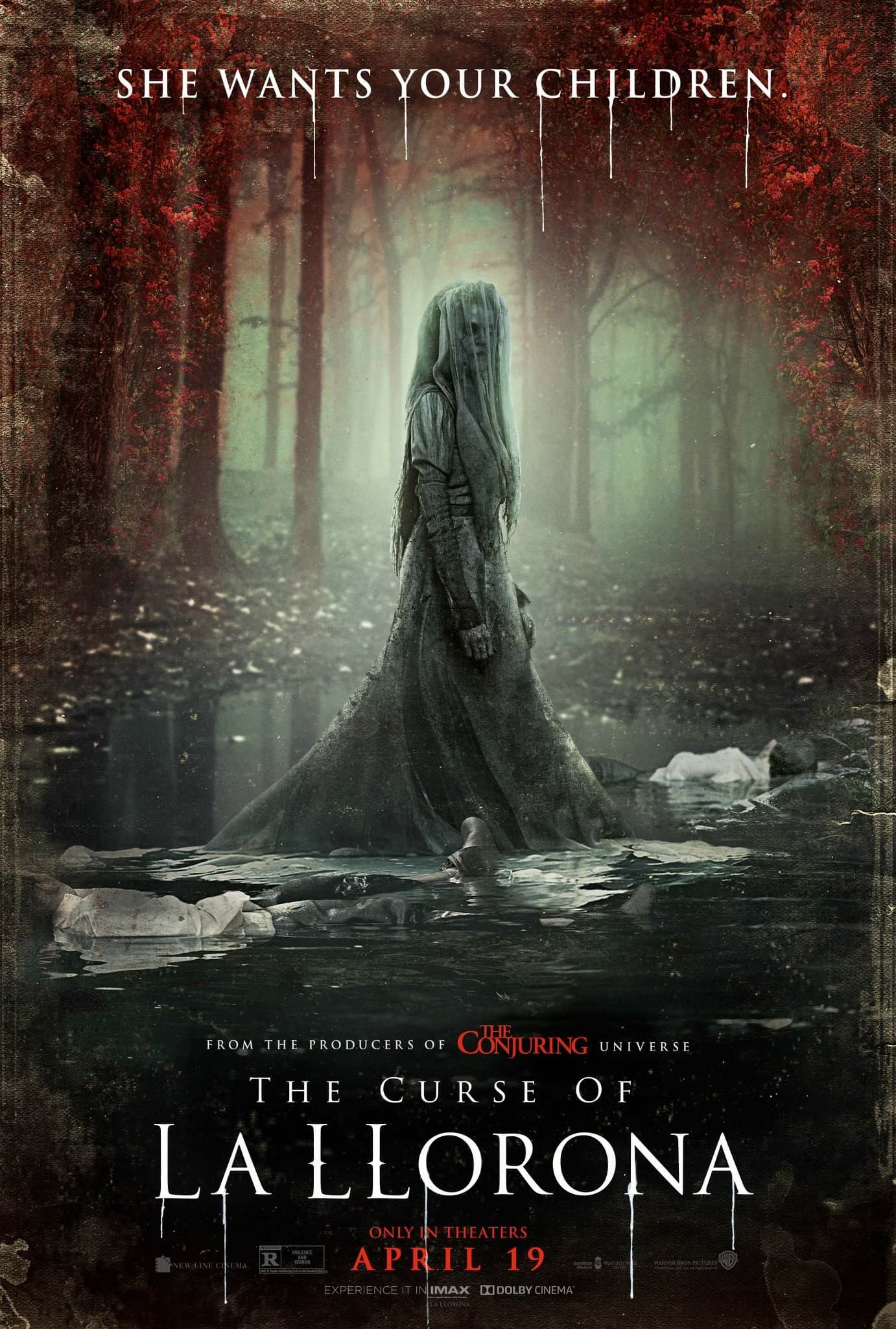 Mega Sized Movie Poster Image for The Curse of La Llorona (#2 of 5)