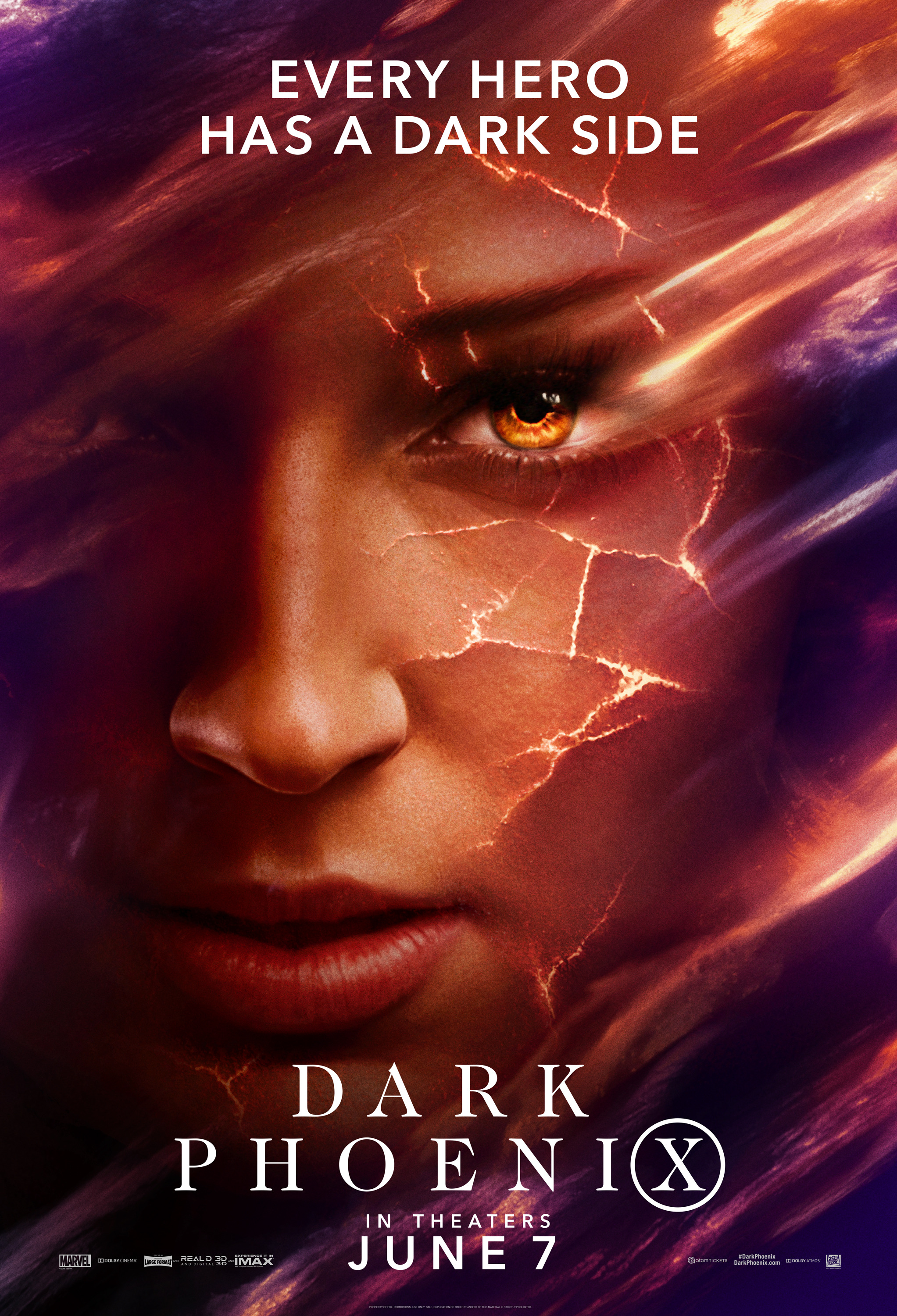 Mega Sized Movie Poster Image for Dark Phoenix (#6 of 32)