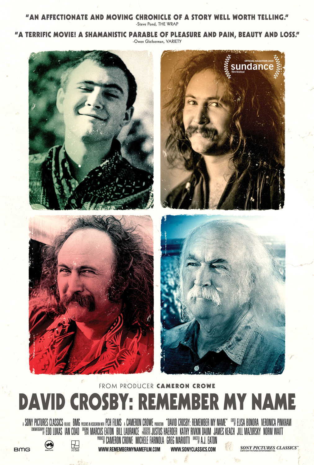 Extra Large Movie Poster Image for David Crosby: Remember My Name (#2 of 2)