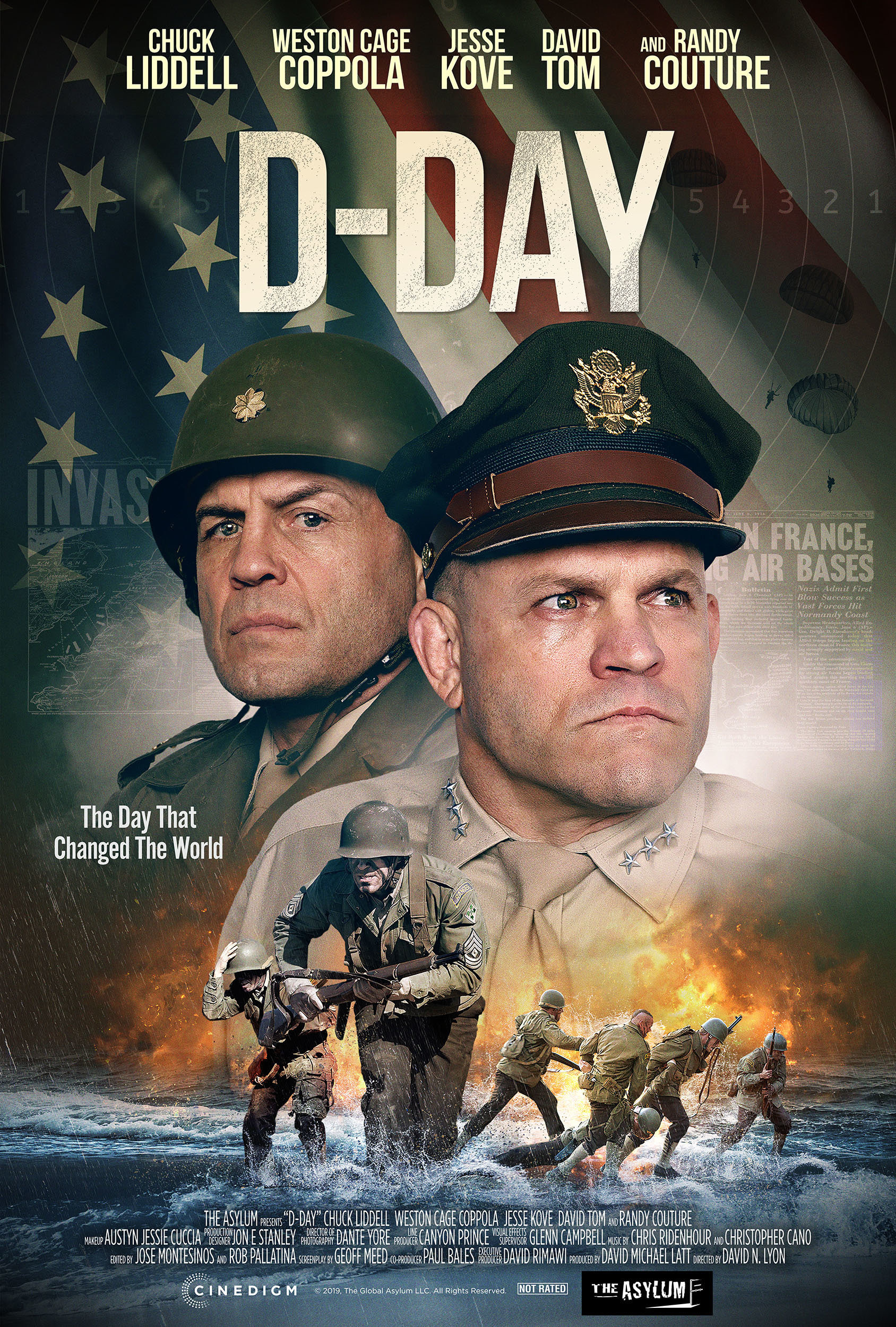 Mega Sized Movie Poster Image for D-Day 