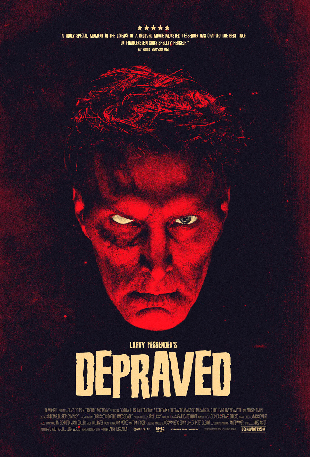 Extra Large Movie Poster Image for Depraved 