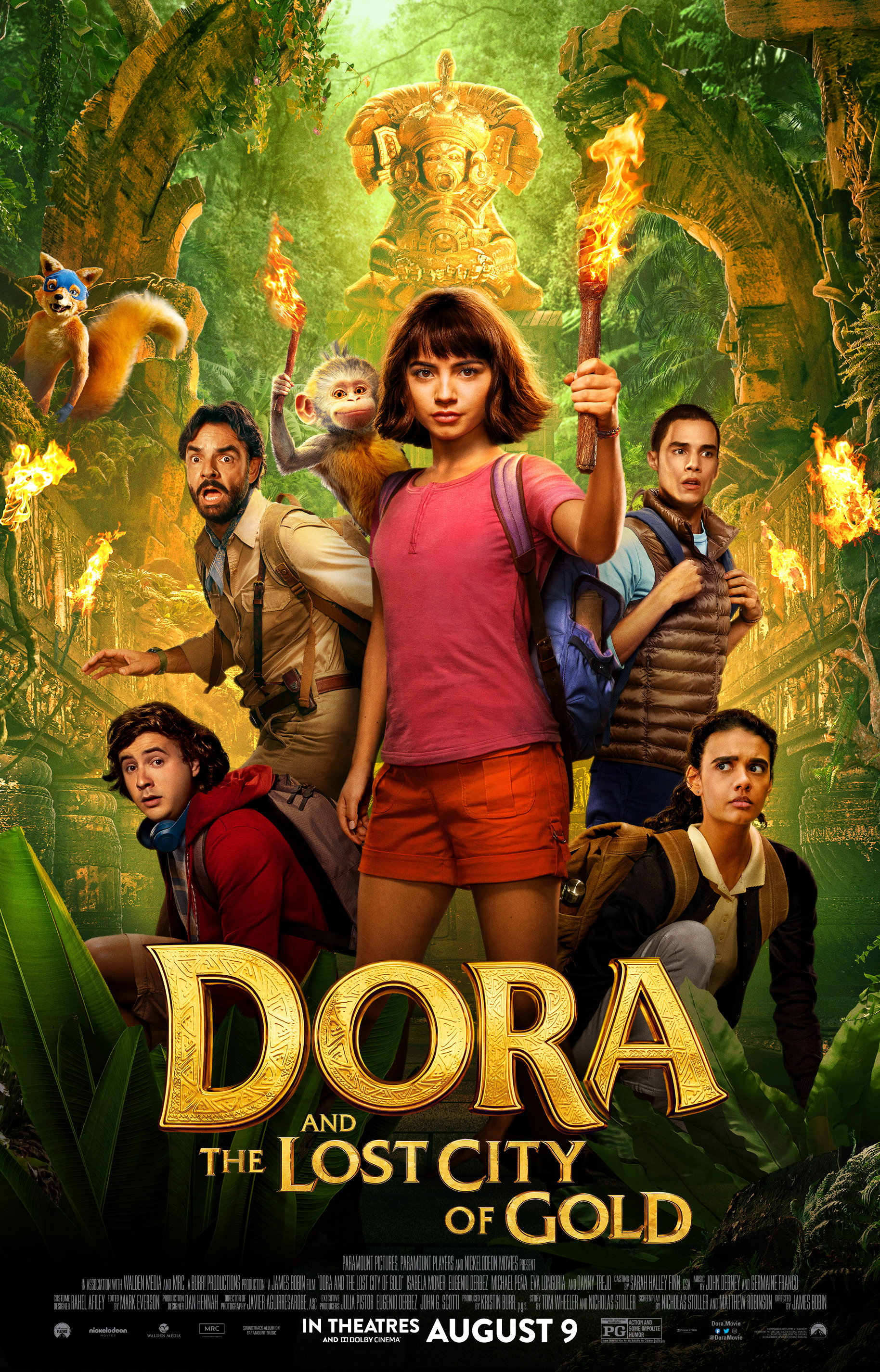 Mega Sized Movie Poster Image for Dora and the Lost City of Gold (#3 of 5)