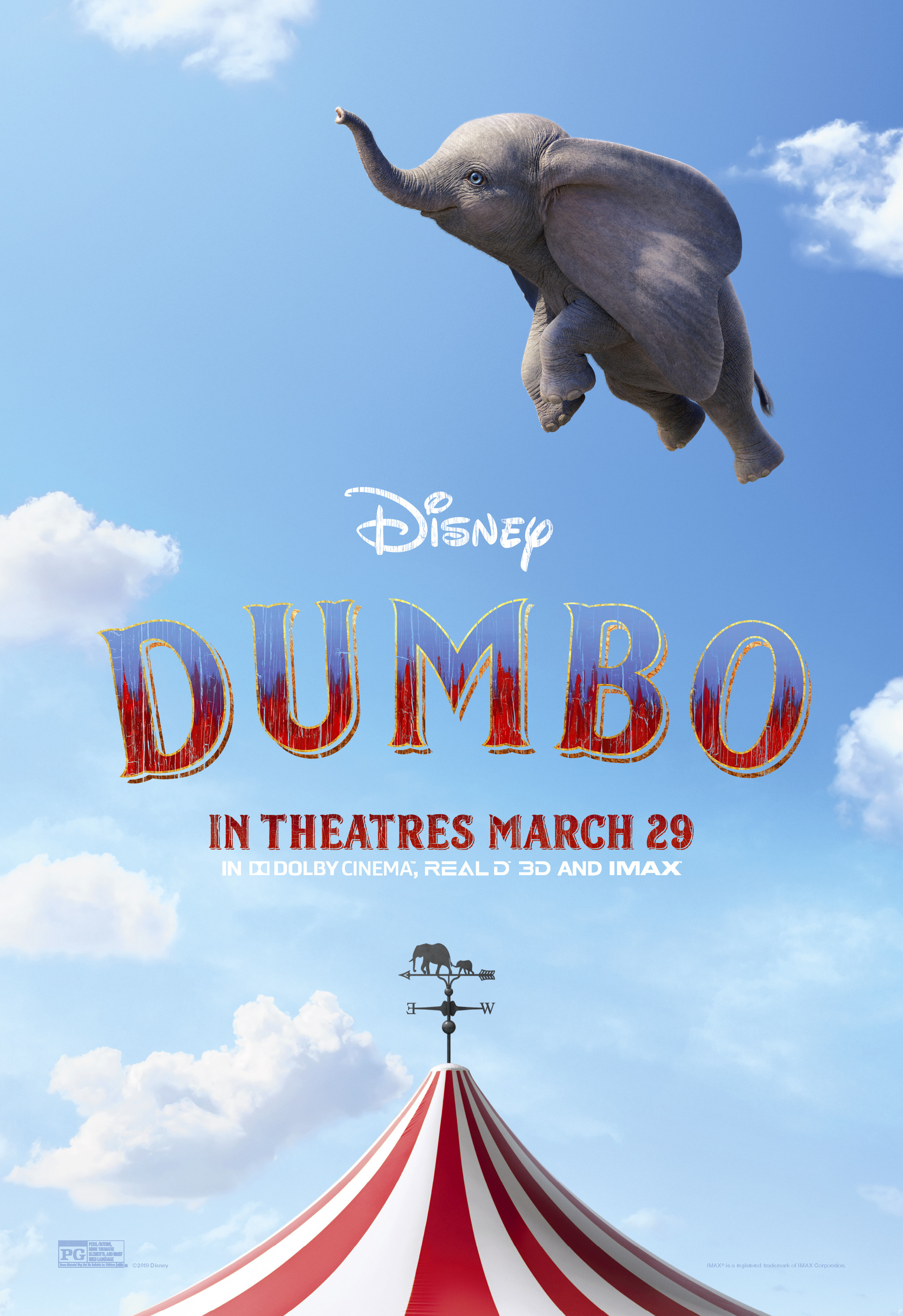 Mega Sized Movie Poster Image for Dumbo (#17 of 21)