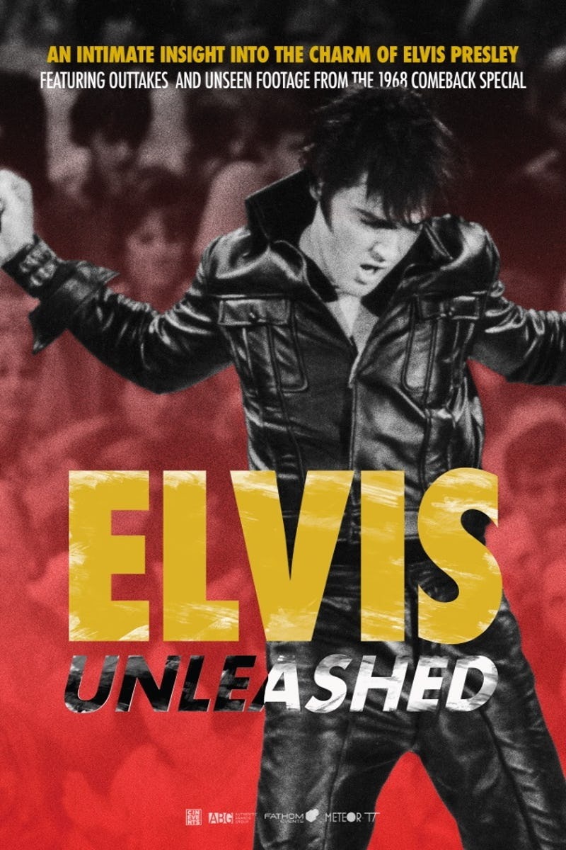 Extra Large Movie Poster Image for Elvis Unleashed 
