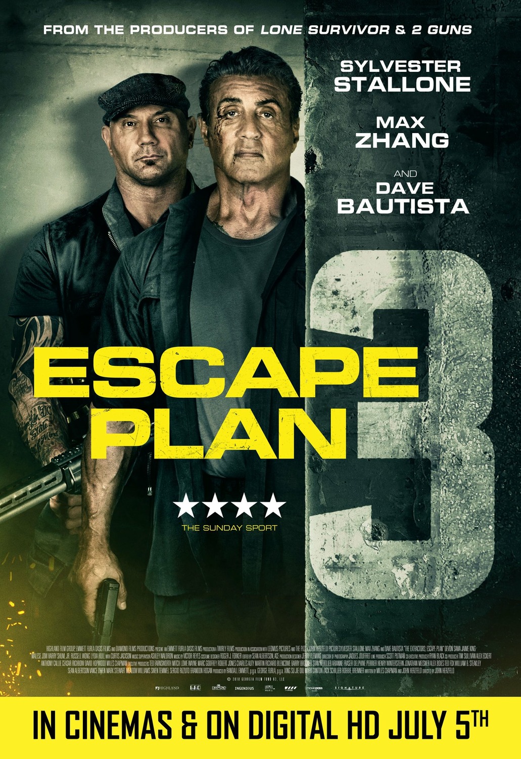 Extra Large Movie Poster Image for Escape Plan: The Extractors (#3 of 4)